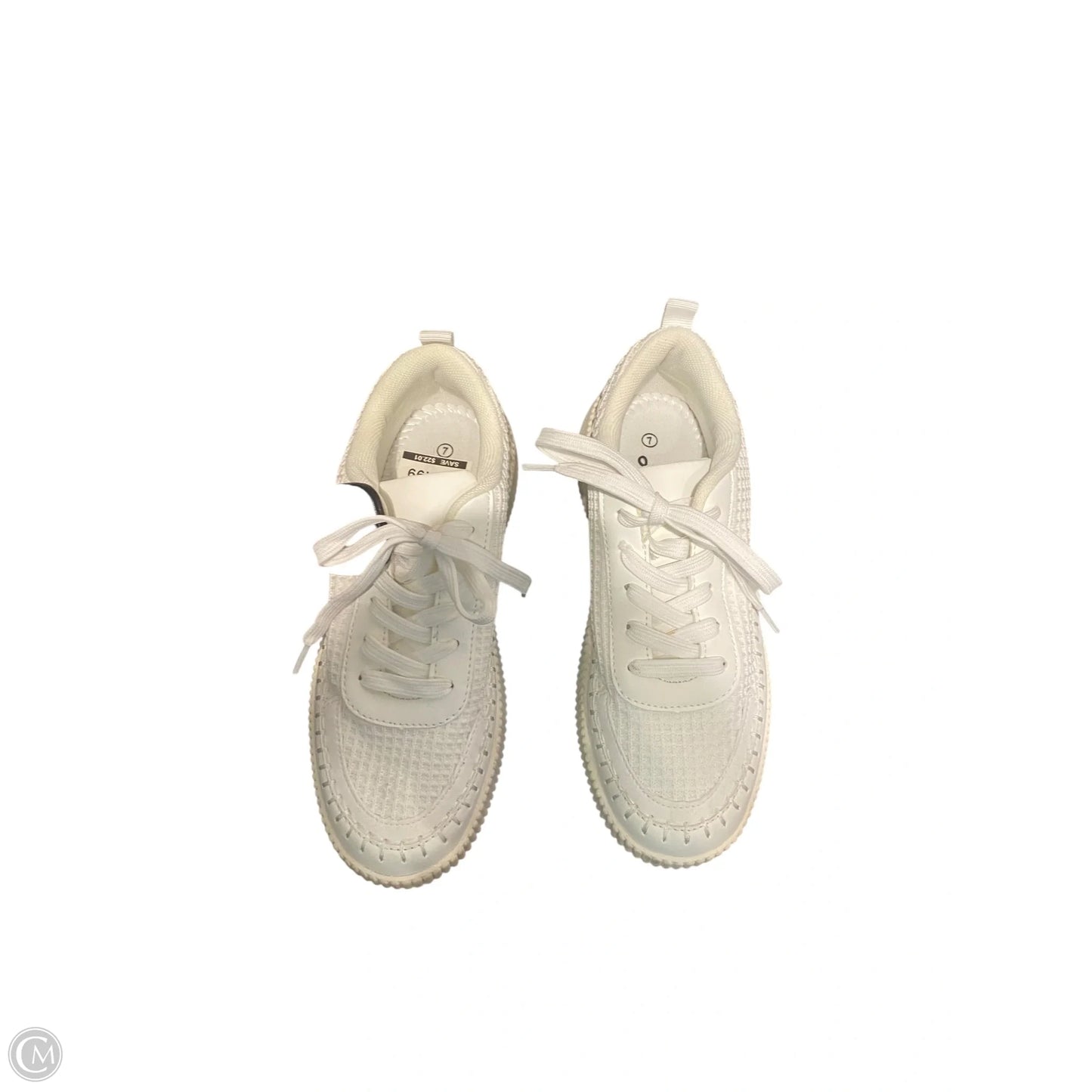 Shoes Sneakers Platform By Cmc In White, Size: 7