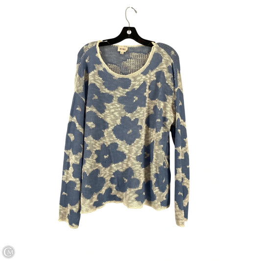 Sweater By Bibi In Blue, Size: L