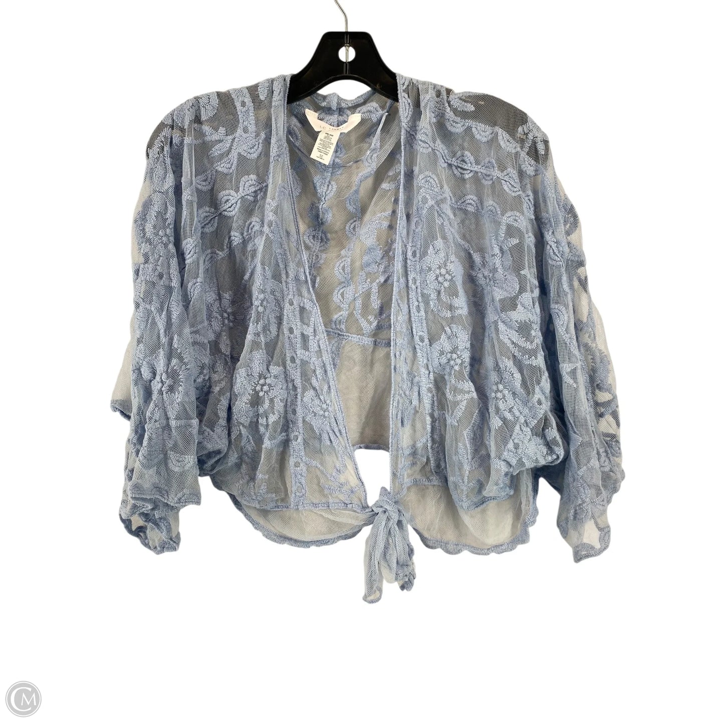 Cardigan By Lc Lauren Conrad In Blue, Size: Osfm
