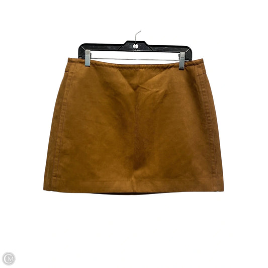 Skirt Mini & Short By H&m In Brown, Size: 12