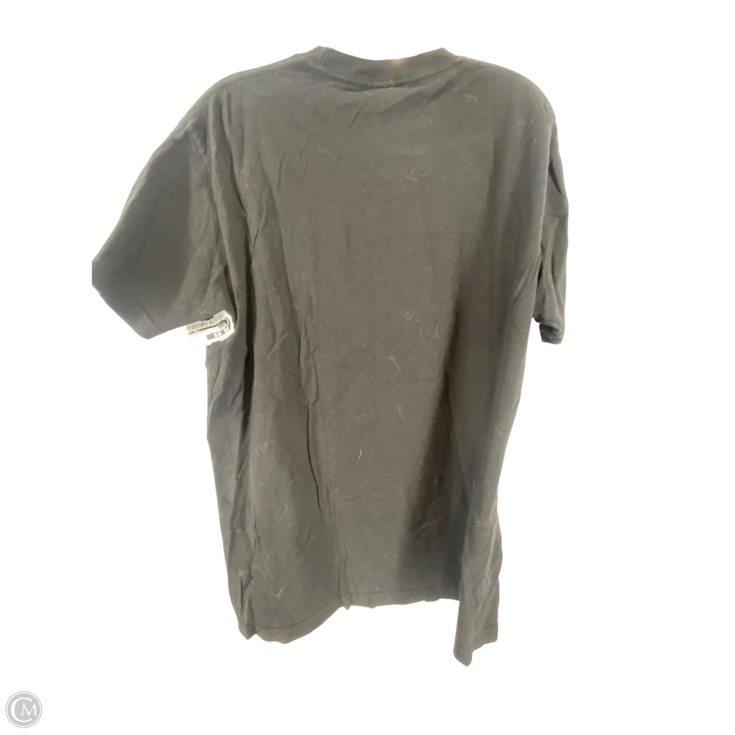 Top Short Sleeve Basic By Cmc In Black, Size: L
