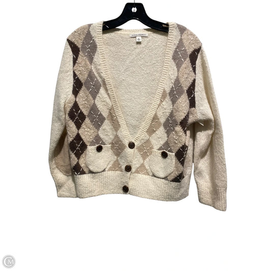 Cardigan By Banana Republic In Cream, Size: Xl