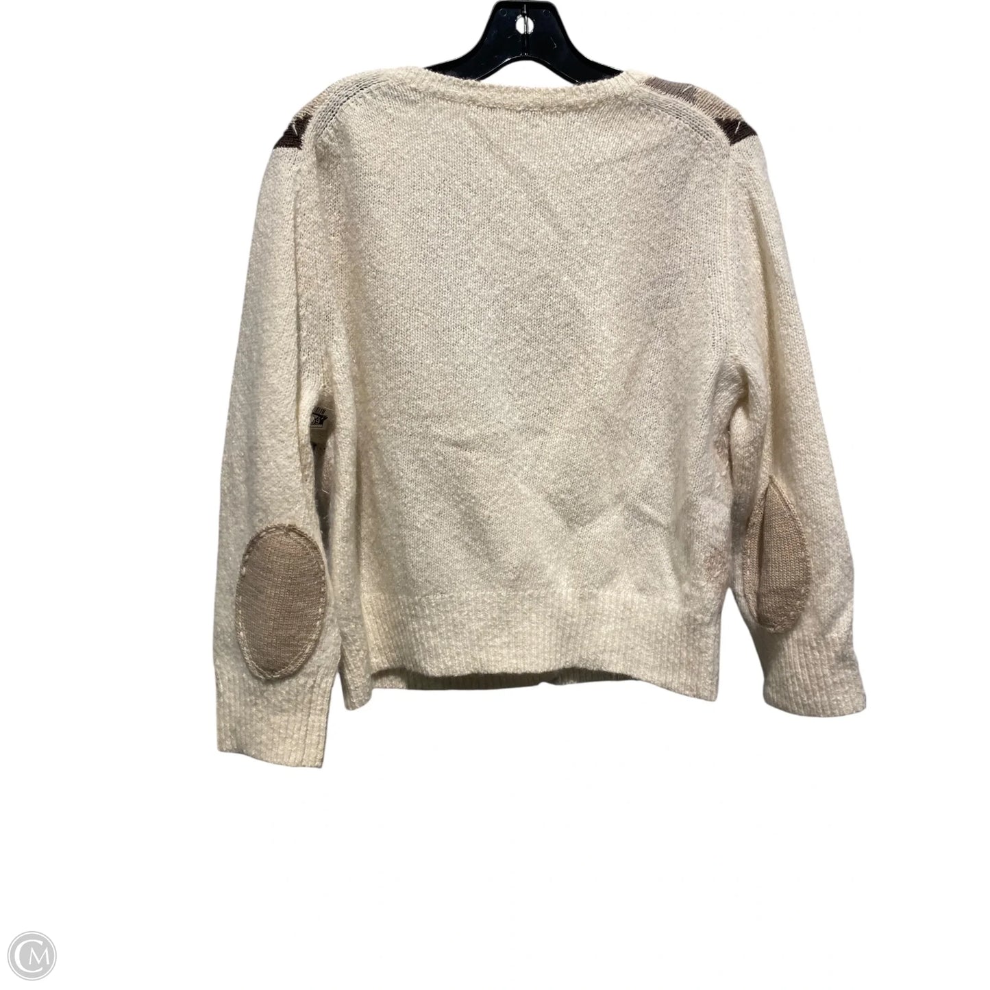 Cardigan By Banana Republic In Cream, Size: Xl