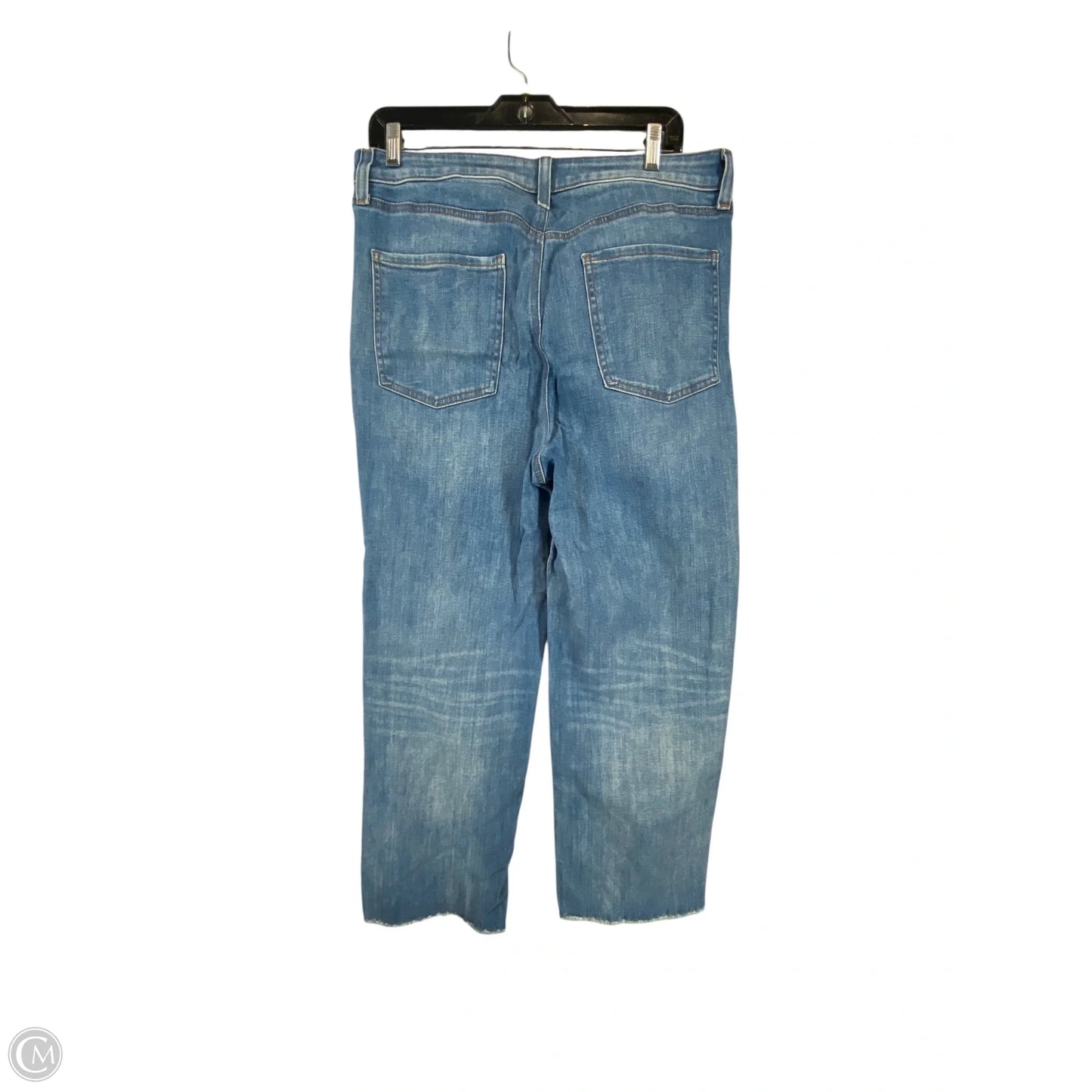 Jeans Straight By Chicos In Blue Denim, Size: 12