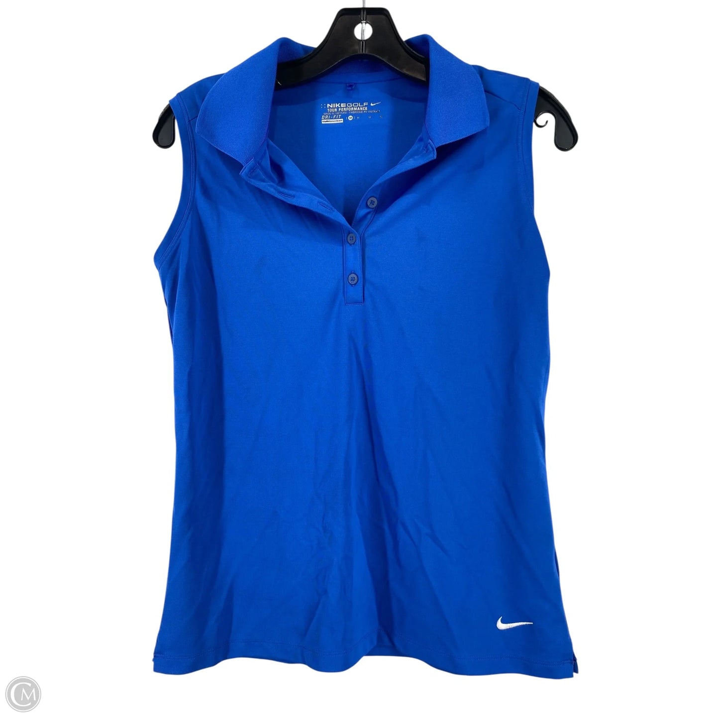 Athletic Tank Top By Nike In Blue, Size: M