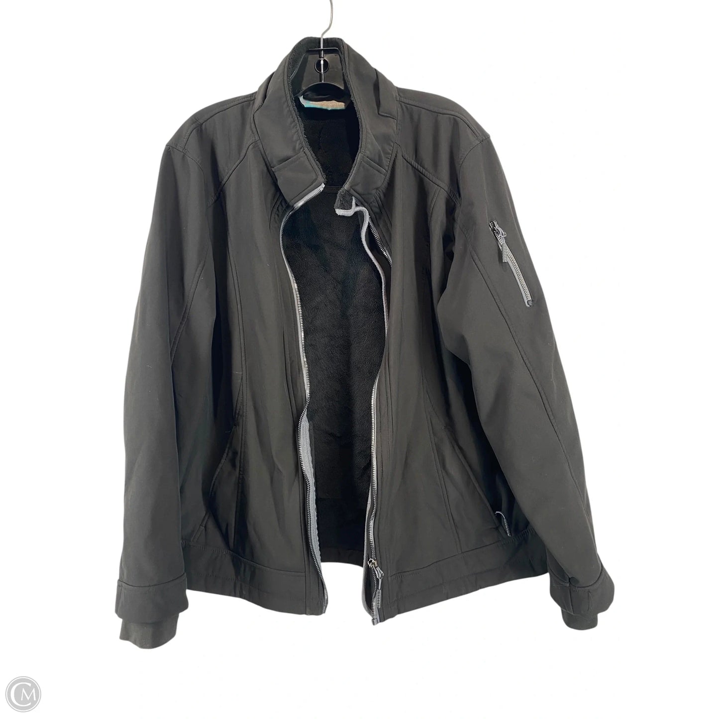 Jacket Utility By Free Country In Black, Size: Xxl