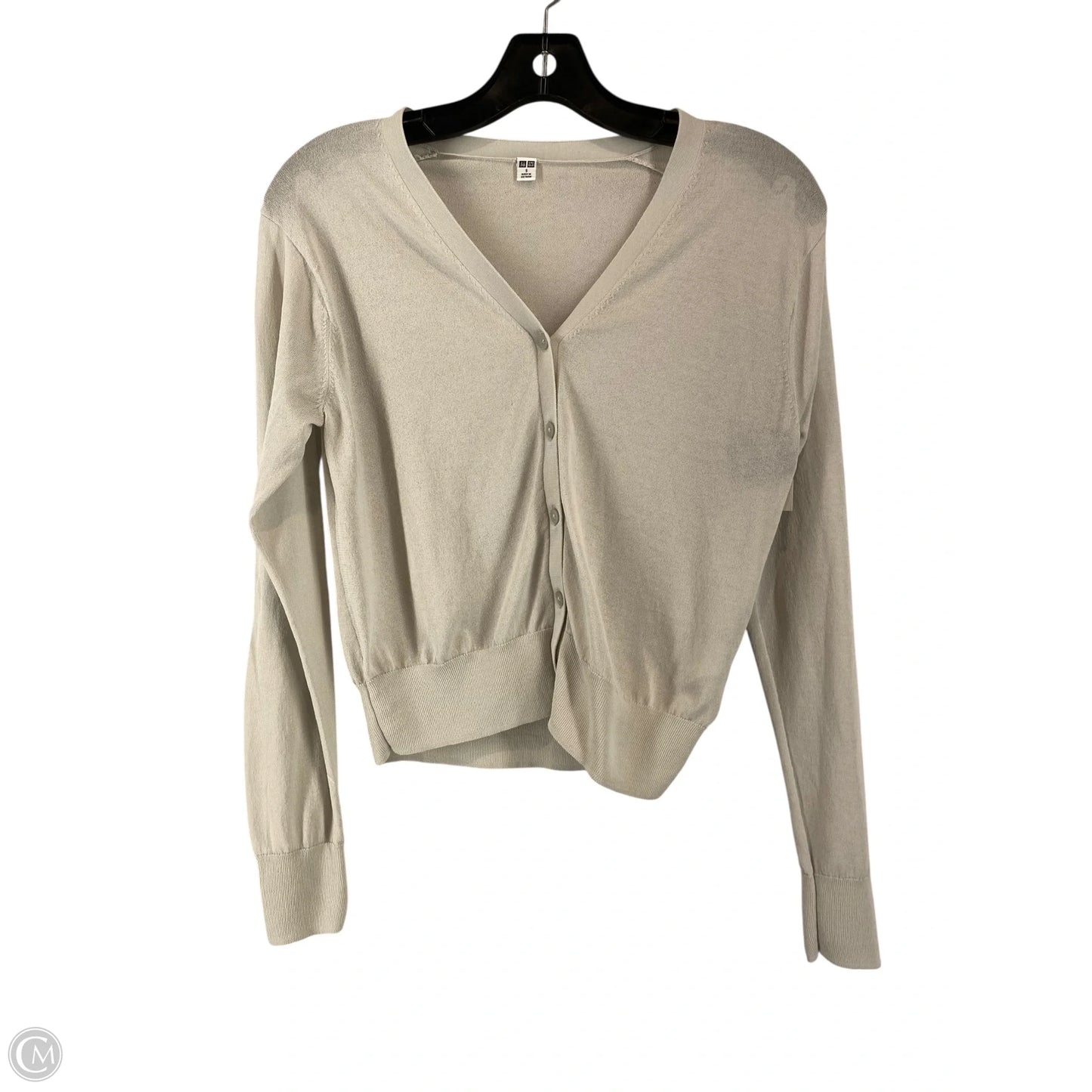 Cardigan By Uniqlo In Grey, Size: S
