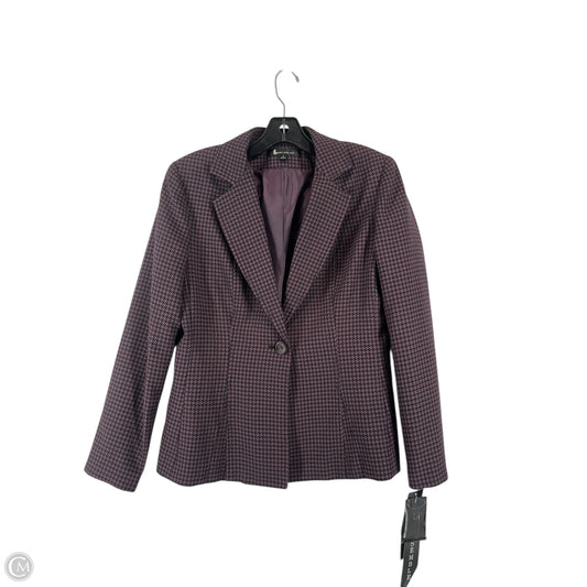 Blazer By Larry Levine In Purple, Size: 8