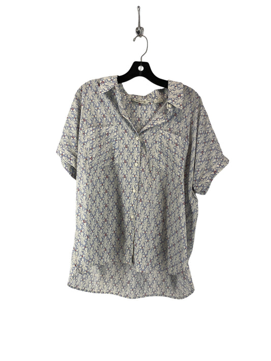 Blouse Short Sleeve By Orvis  Size: L