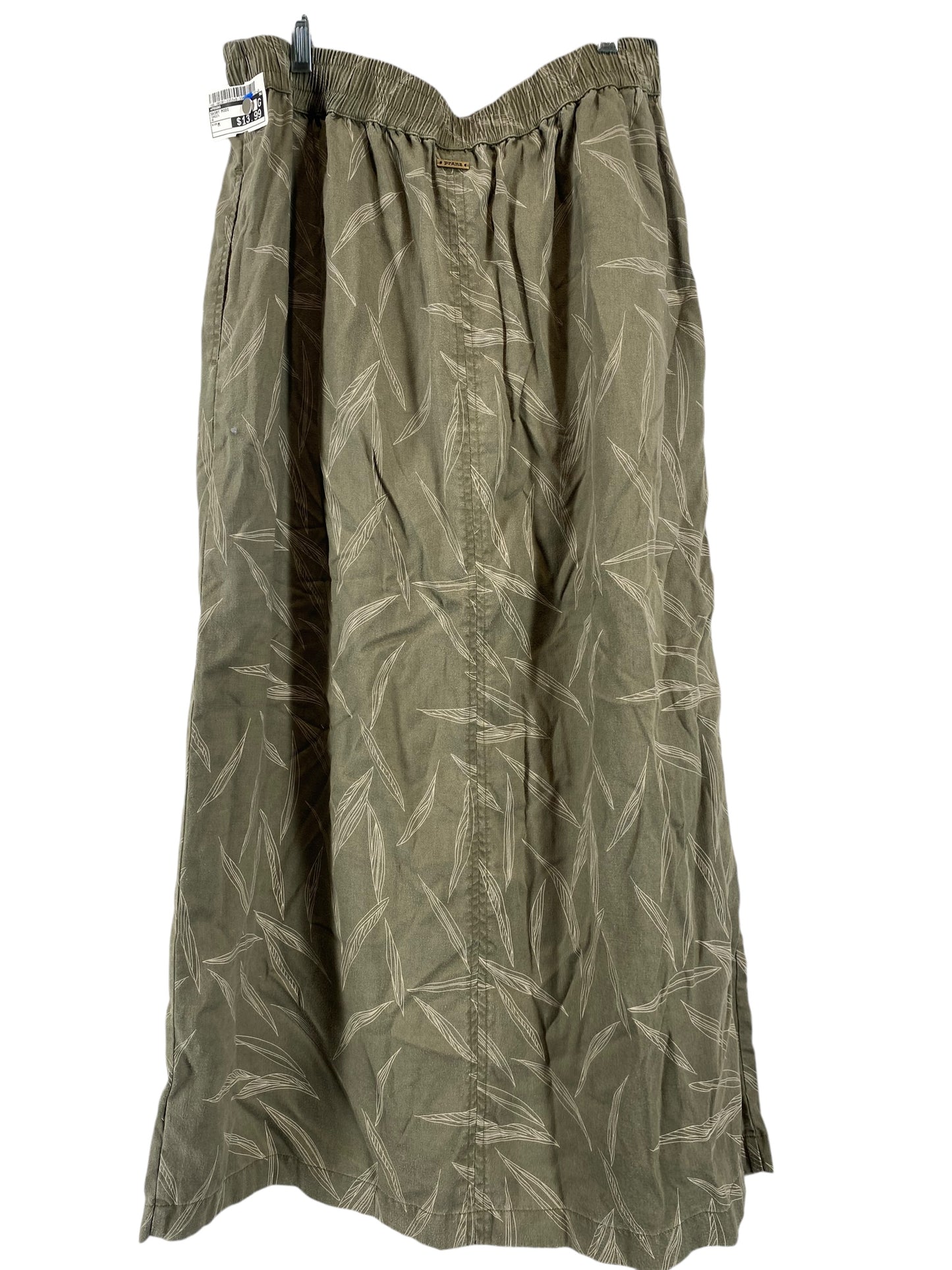 Skirt Midi By Prana In Green, Size: M