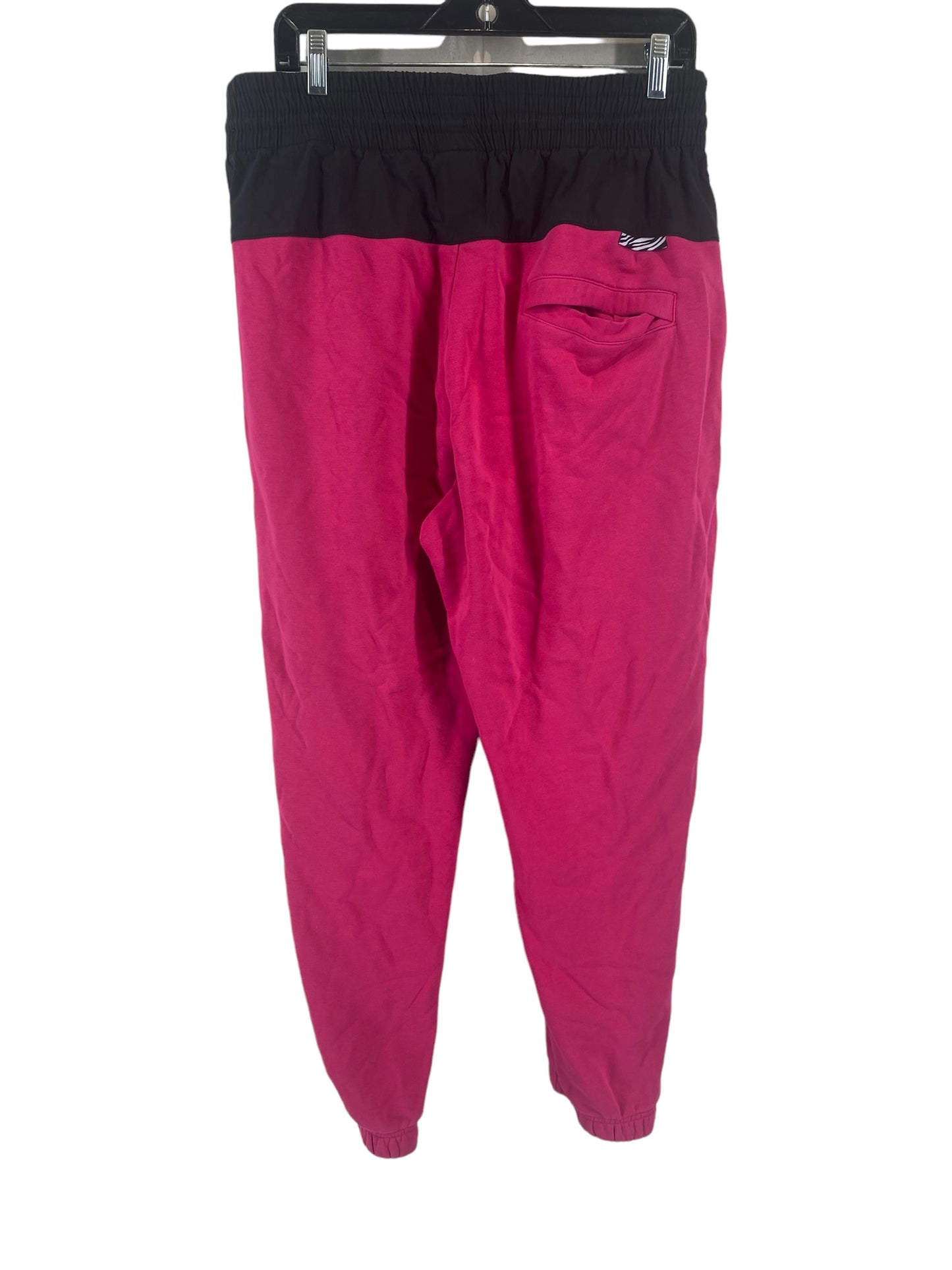 Pink Athletic Pants Nike Apparel, Size L