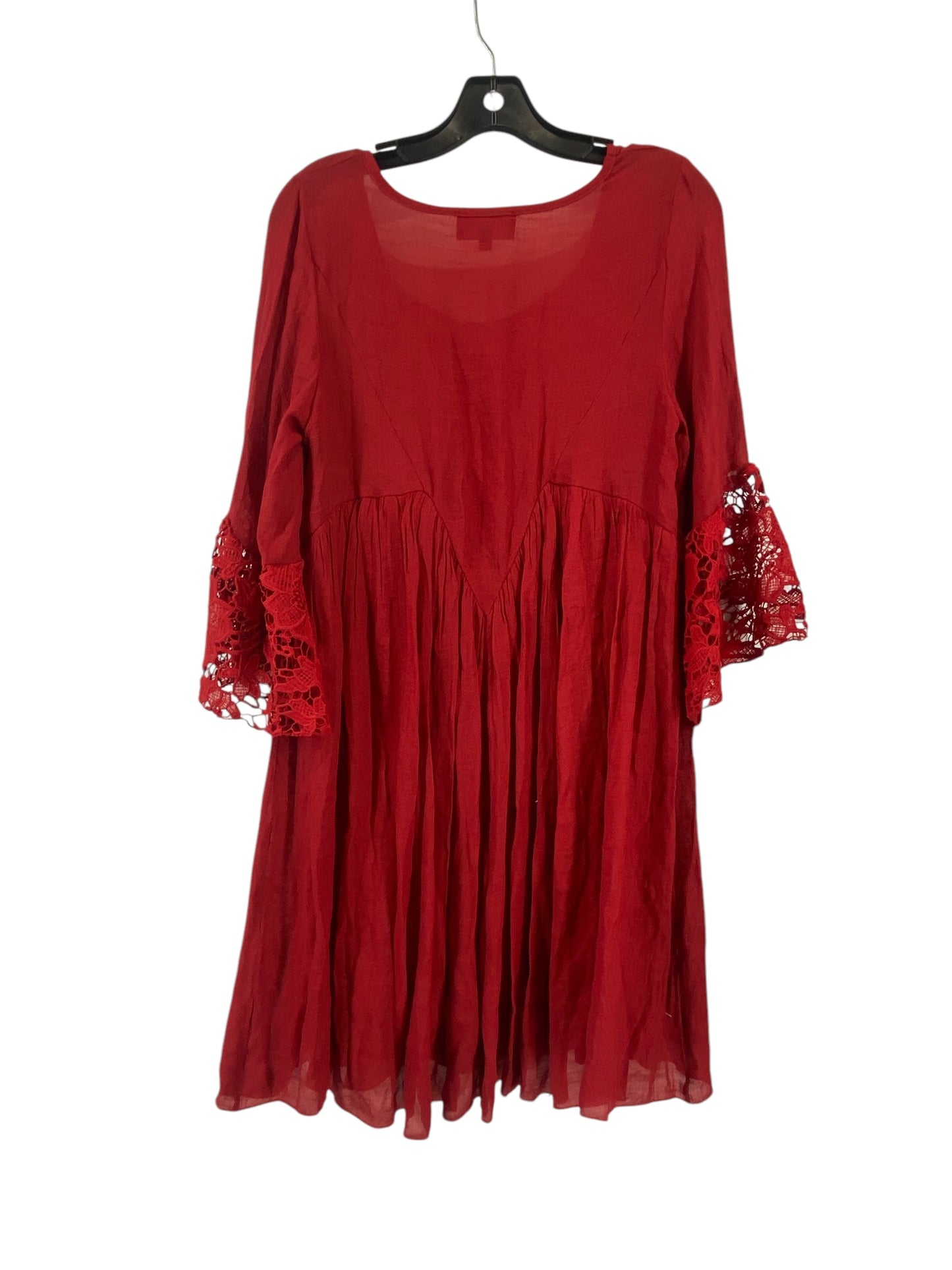 Dress Casual Short By Clothes Mentor In Red, Size: S