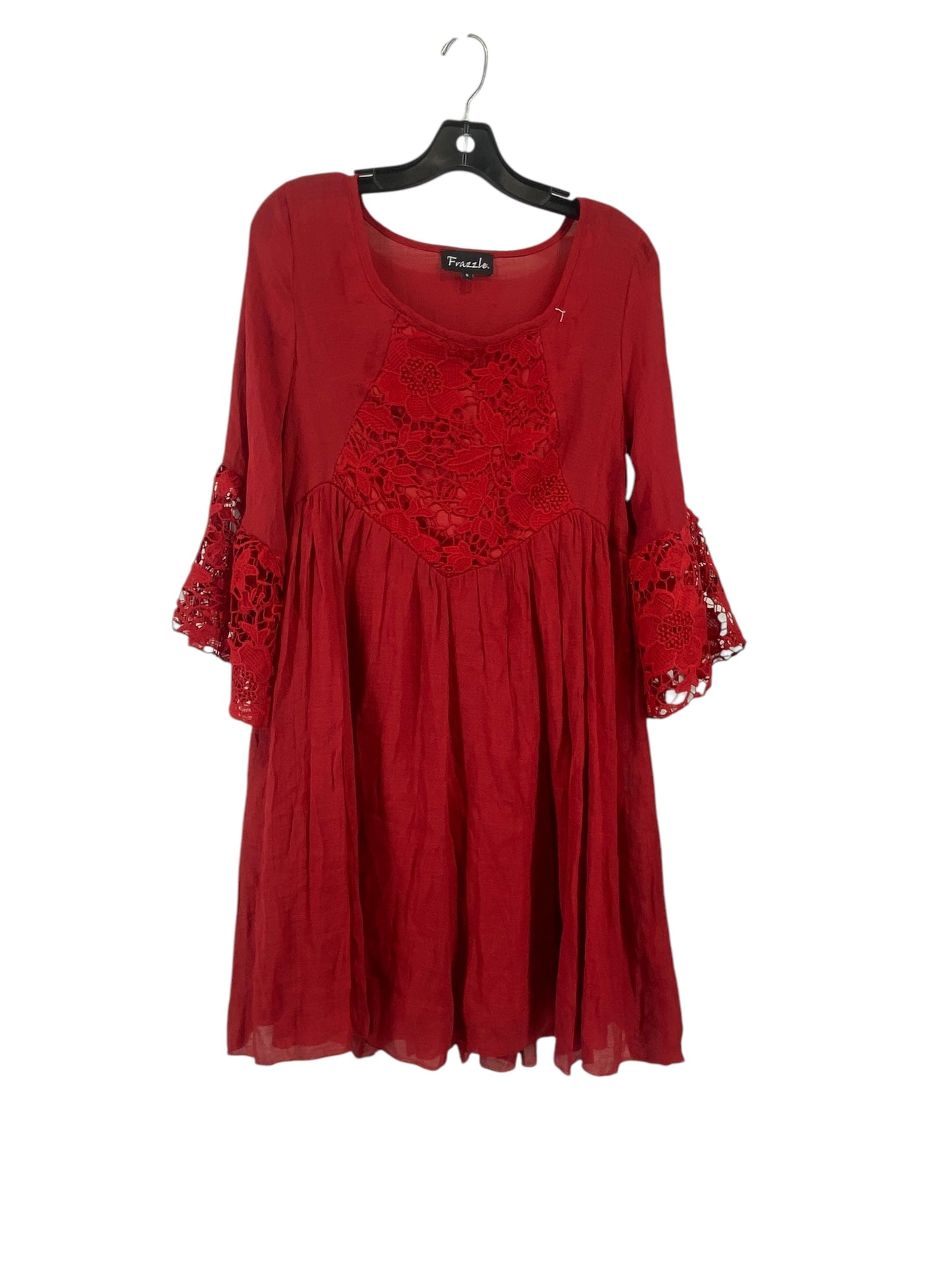 Dress Casual Short By Clothes Mentor In Red, Size: S