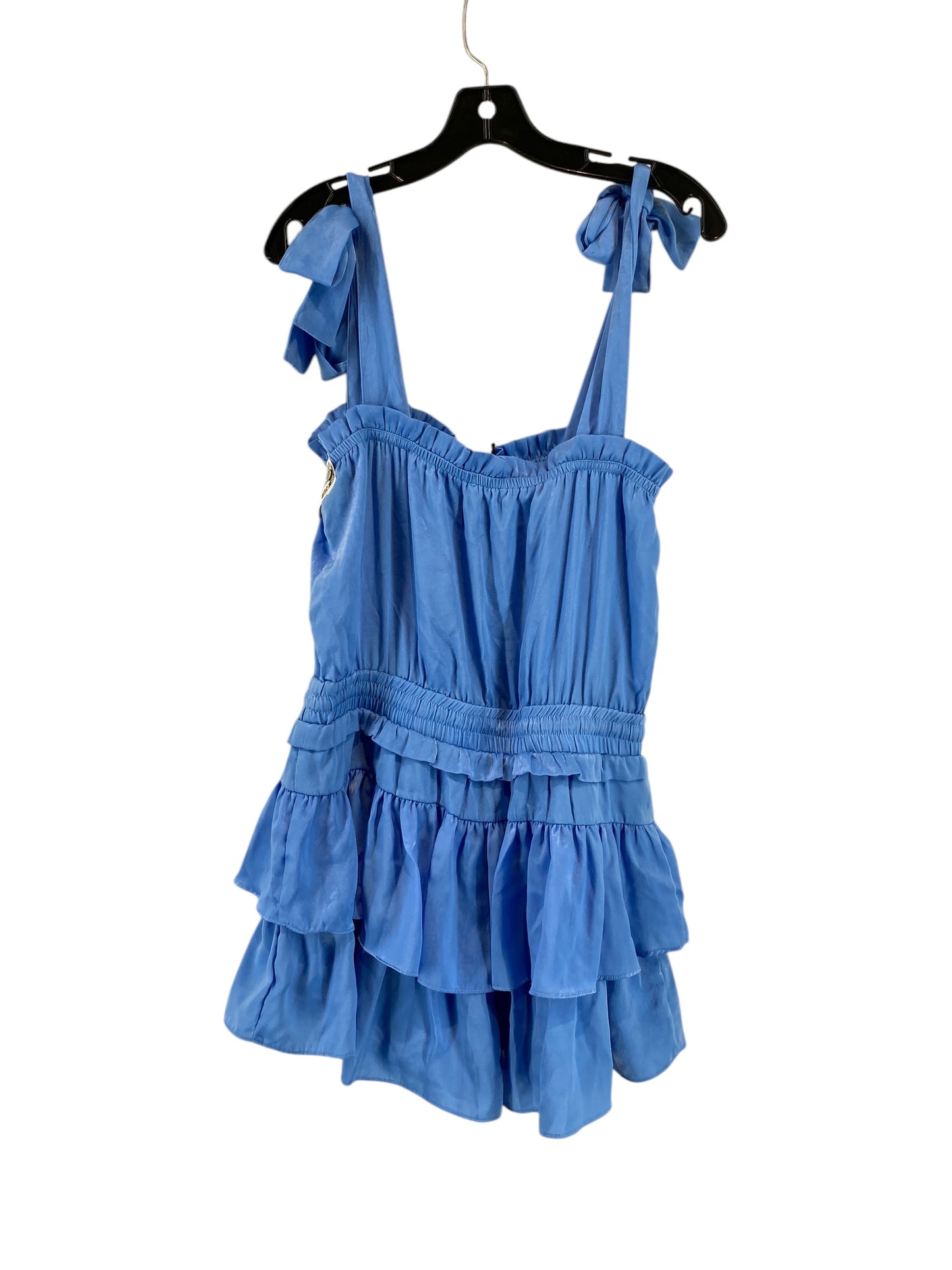 Dress Casual Short By Clothes Mentor In Blue, Size: L