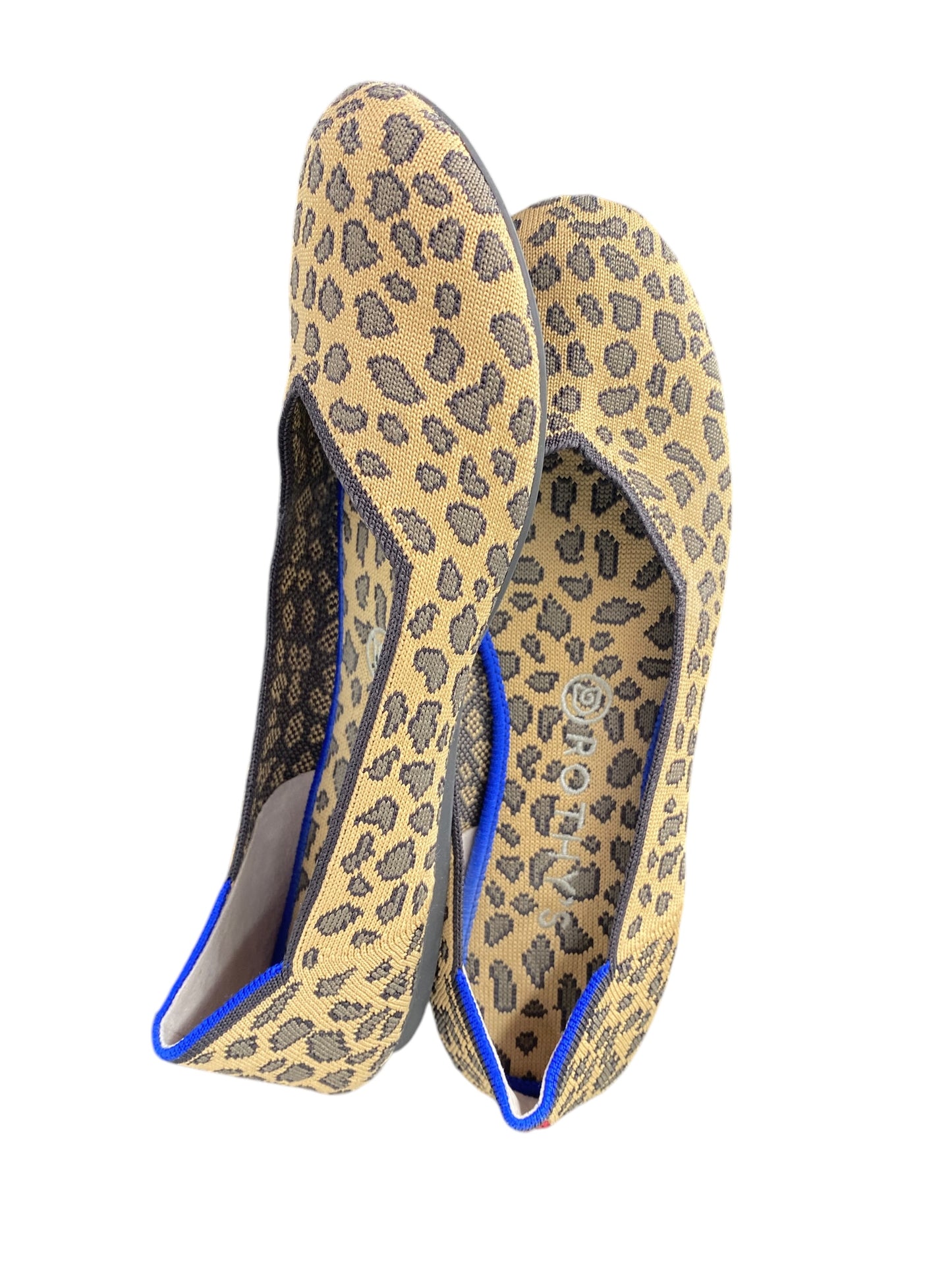 Shoes Flats By Rothys In Animal Print, Size: 9.5