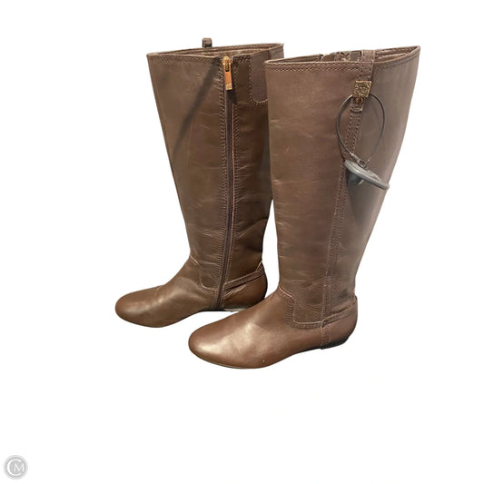 Boots Knee Flats By Anne Klein In Brown, Size: 9