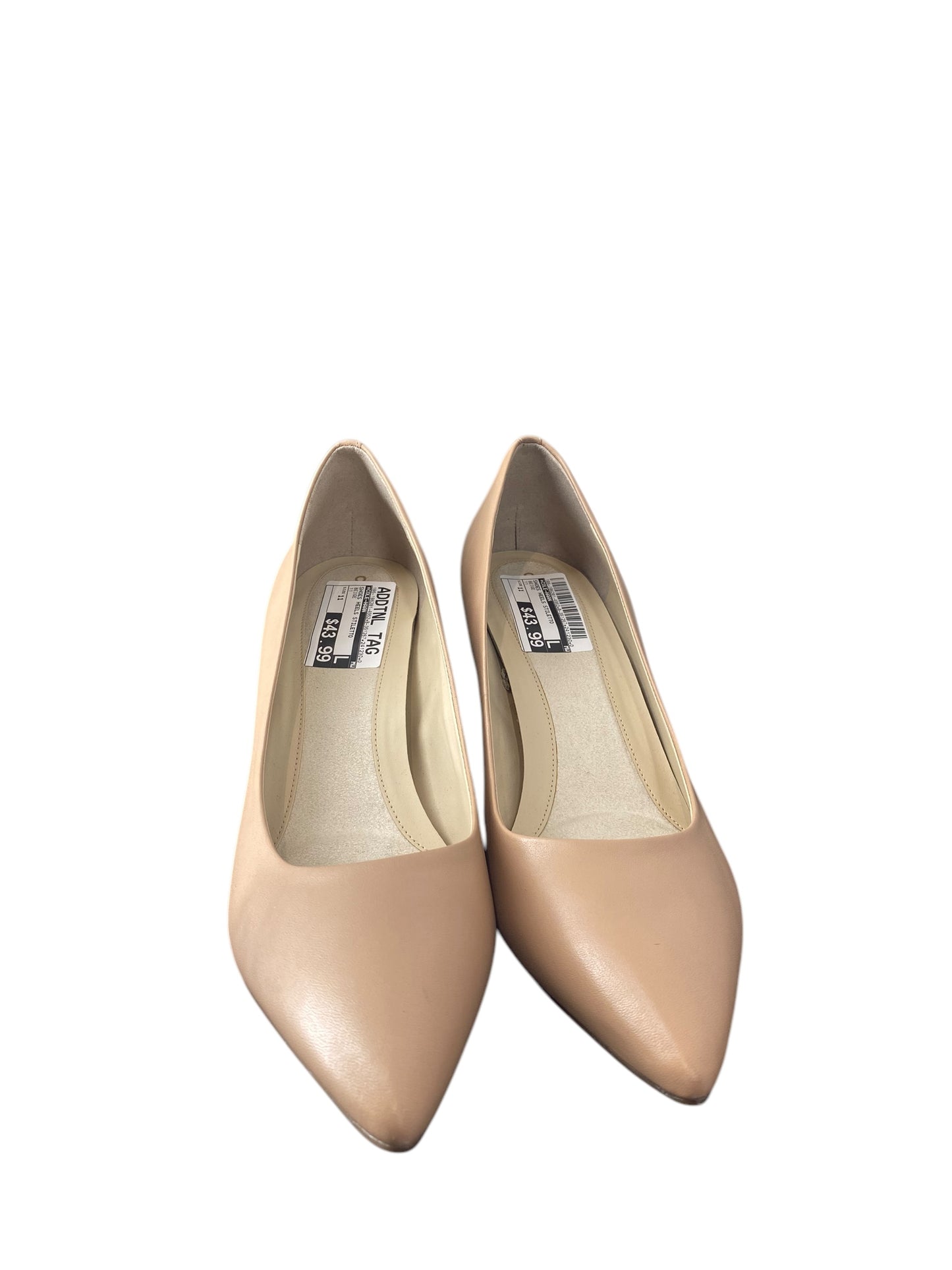 Shoes Heels Stiletto By Cole-haan In Beige, Size: 11