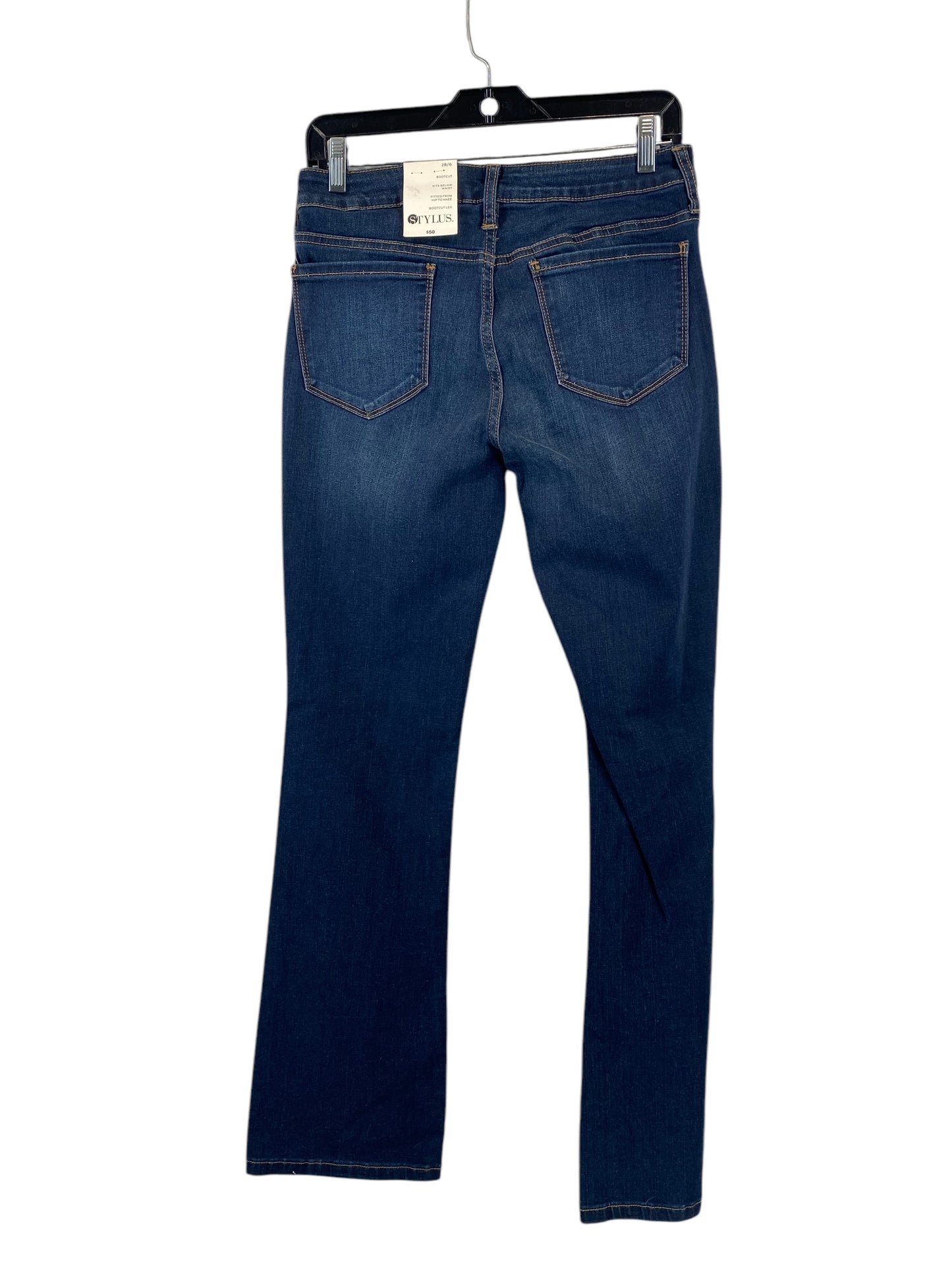 Jeans Boot Cut By Stylus In Blue Denim, Size: 6