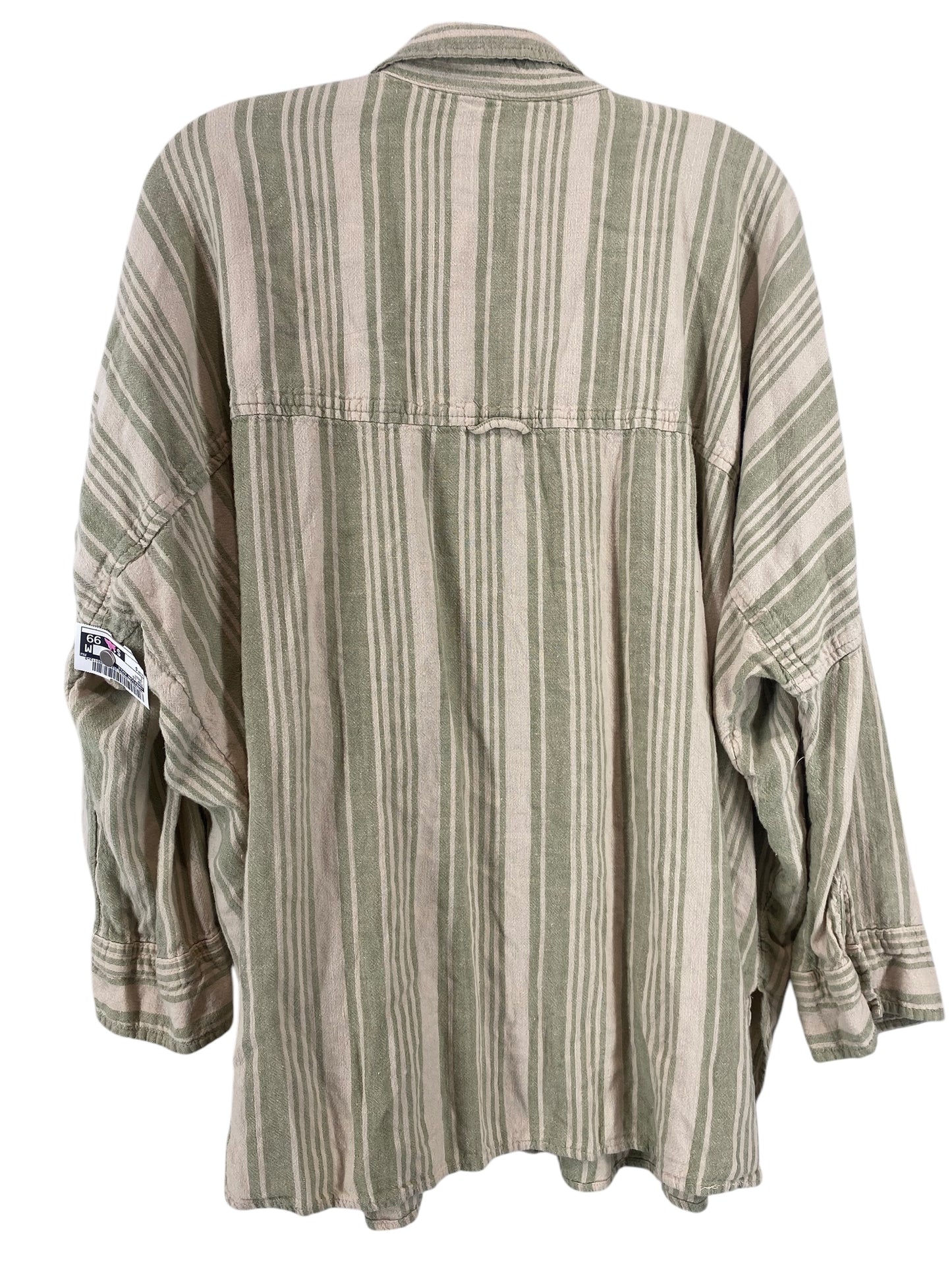 Top Long Sleeve By American Eagle In Green, Size: S