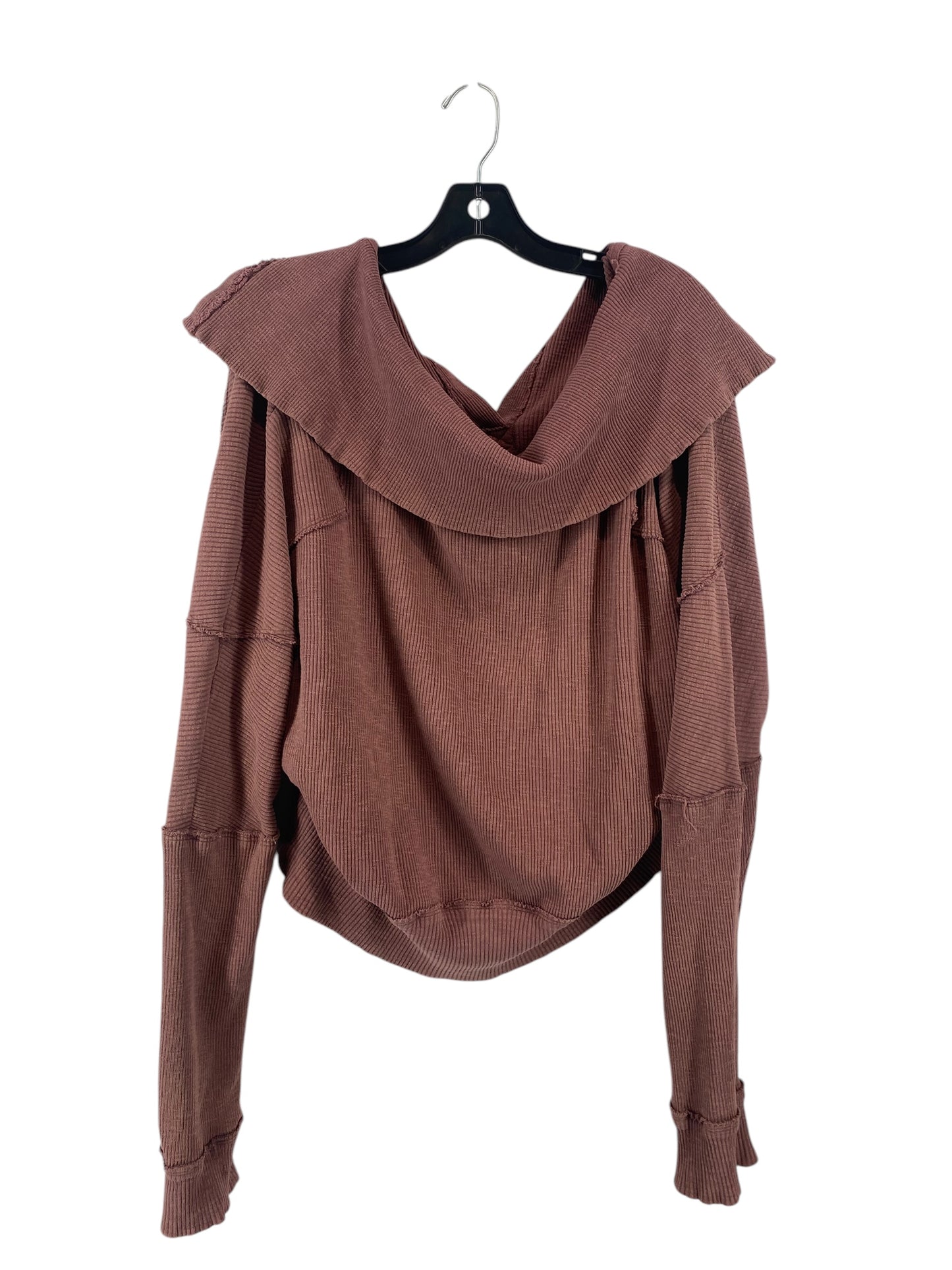 Top Long Sleeve By We The Free In Mauve, Size: L