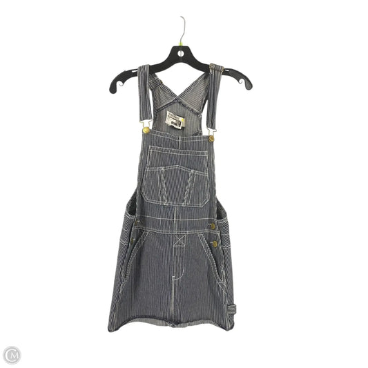 Romper By London Jean In Black & Blue, Size: S