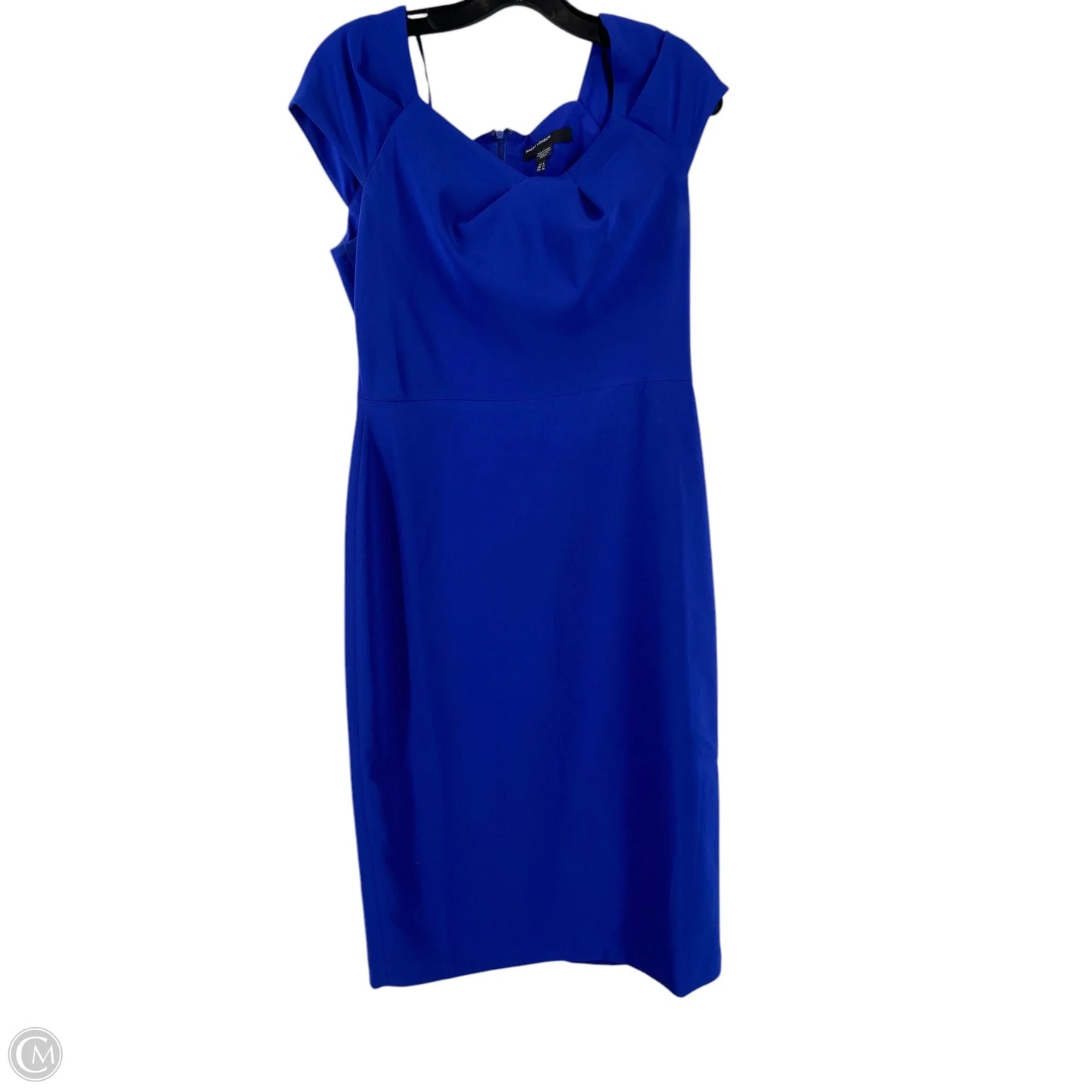 Dress Work By Maggy London In Blue, Size: 8