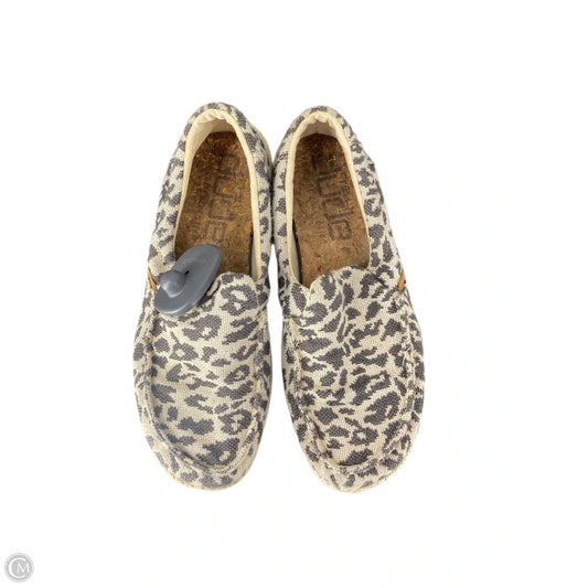 Shoes Sneakers By Hey Dude In Animal Print, Size: 6