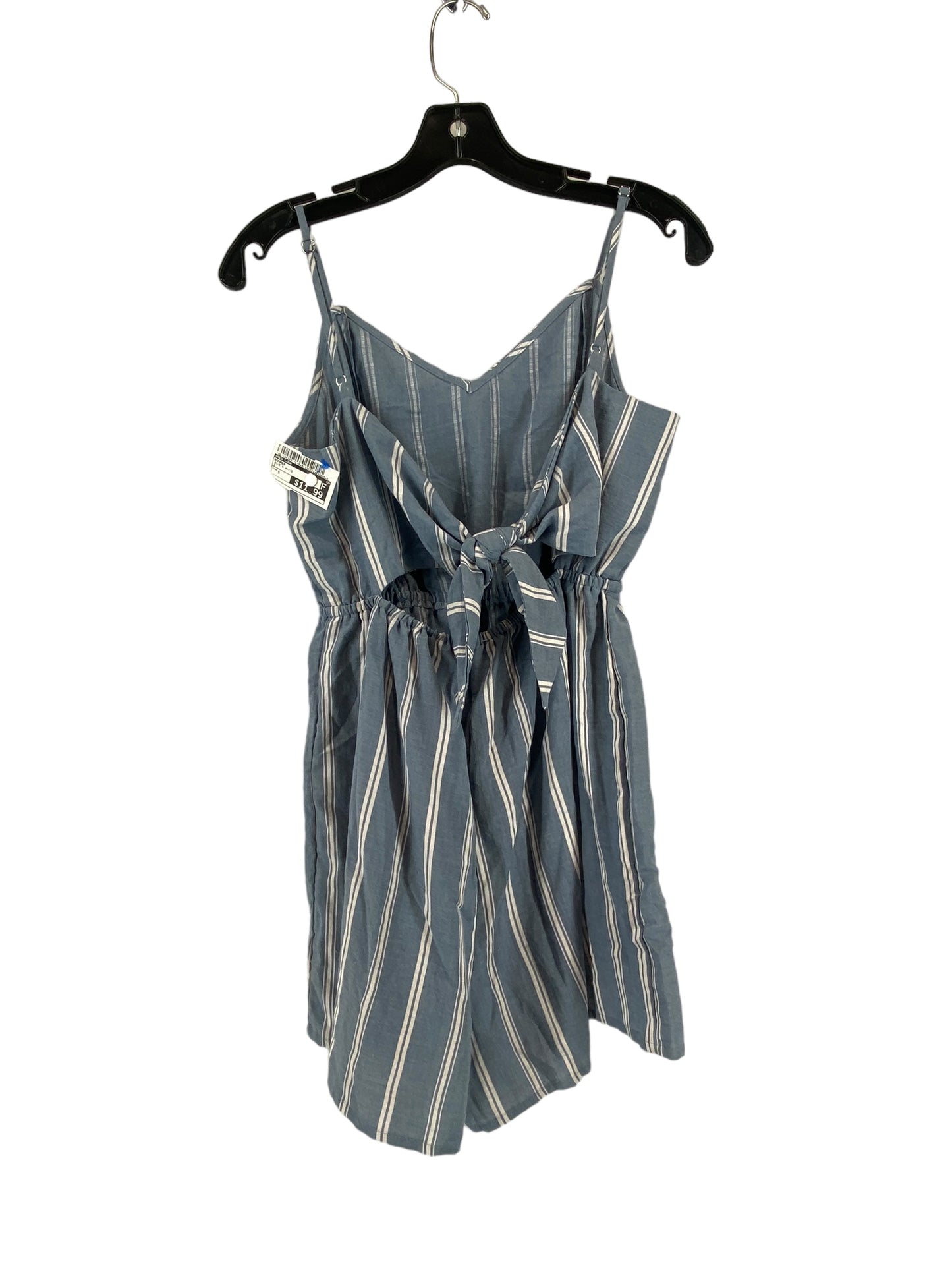 Romper By New Look In Blue & White, Size: S