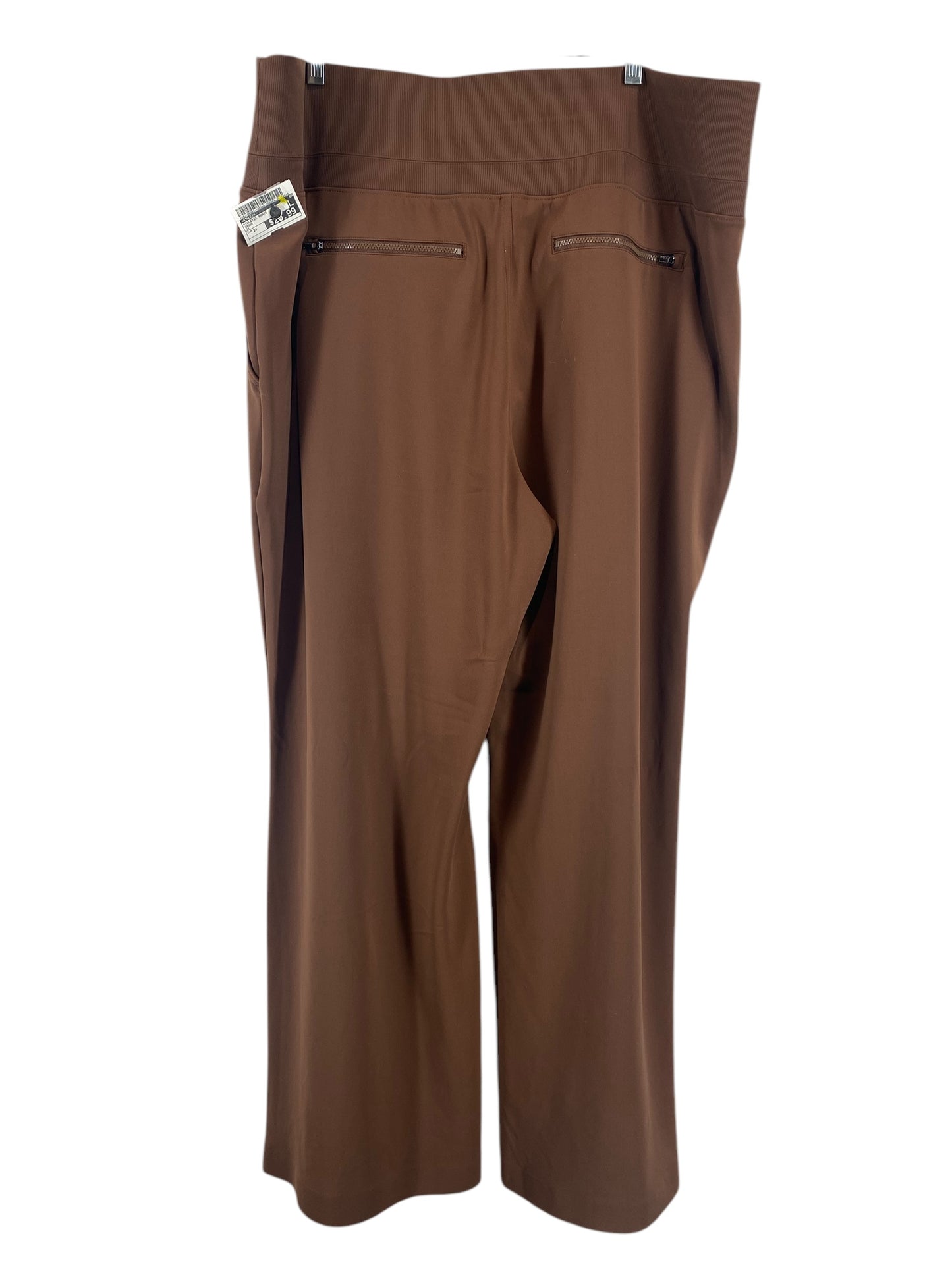 Athletic Pants By Athleta In Brown, Size: 2x