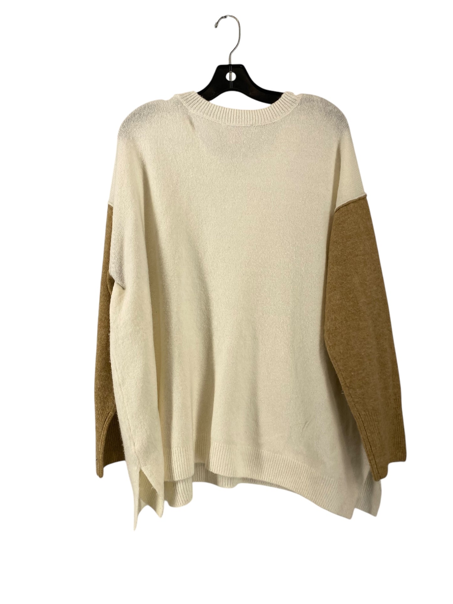 Sweater By Vince Camuto In White, Size: 2x