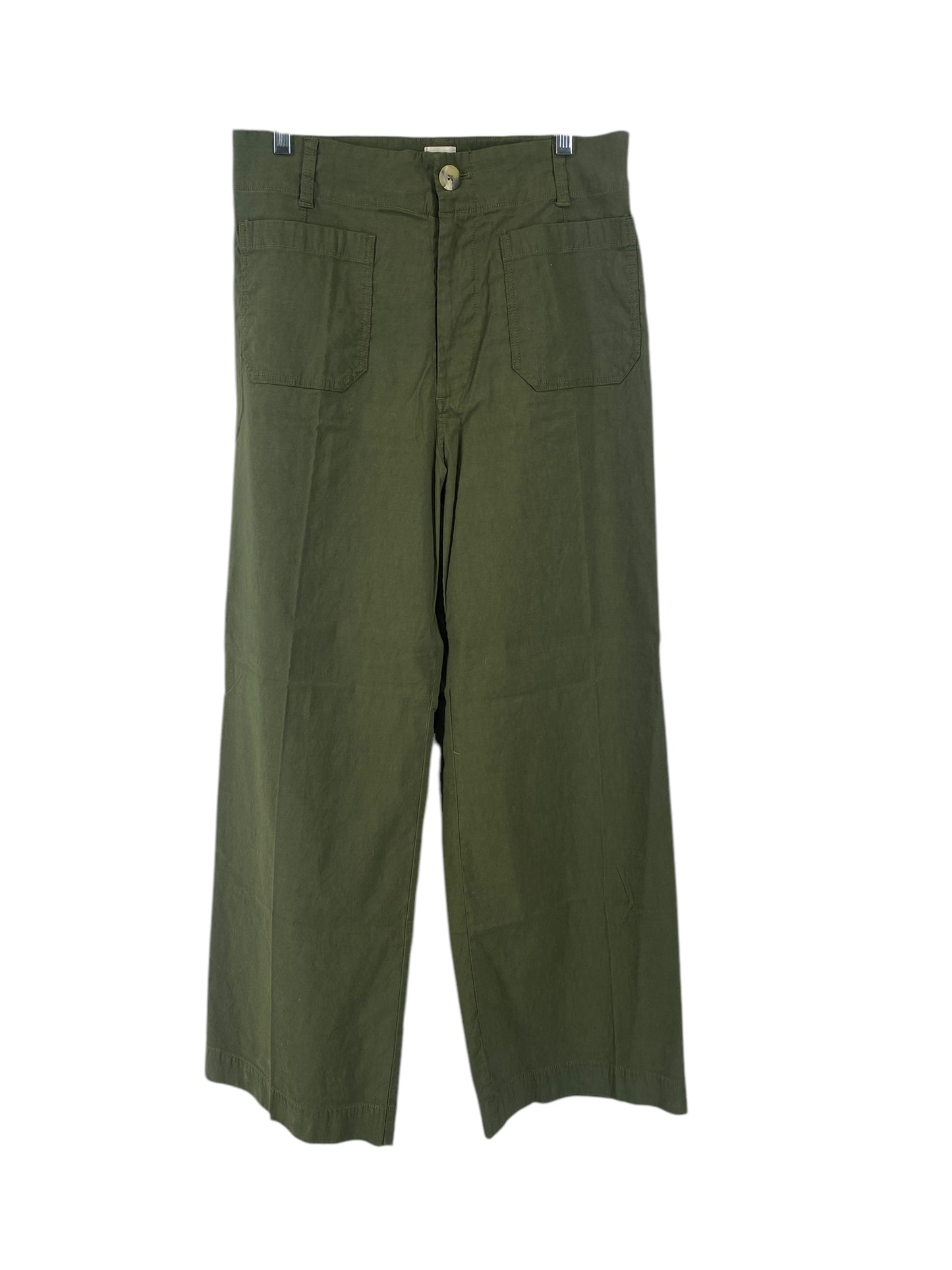 Pants Wide Leg By Maeve In Green, Size: 12