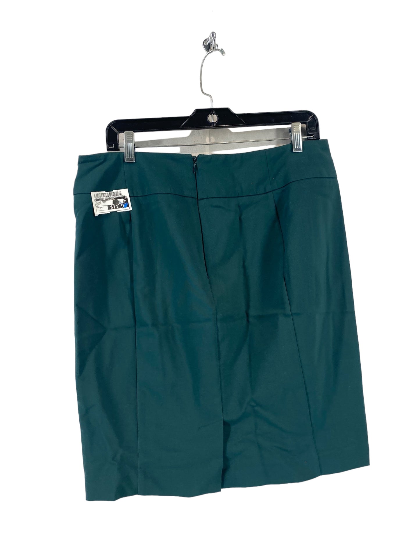 Green Skirt Midi Clothes Mentor, Size 10