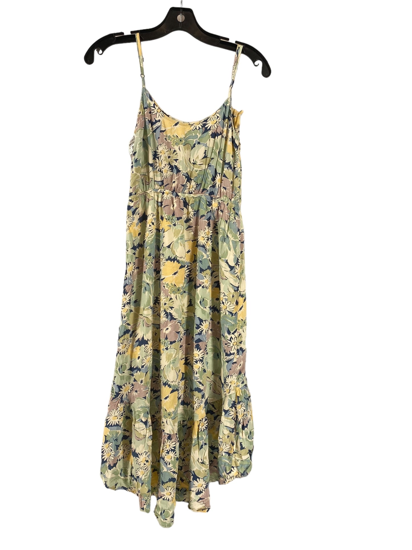 Floral Print Dress Casual Midi Lc Lauren Conrad, Size 2