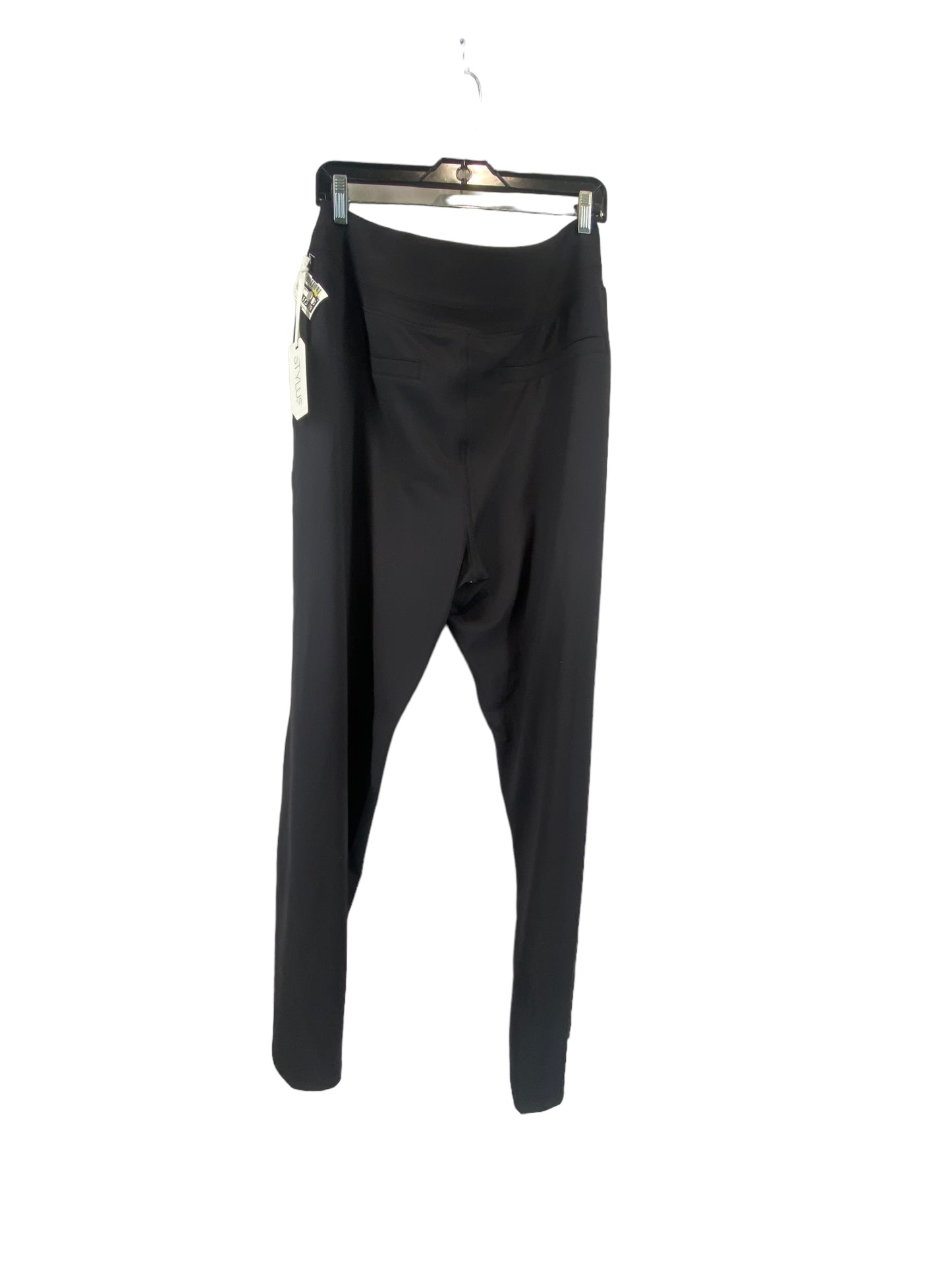 Black Athletic Pants Stylus, Size Xl