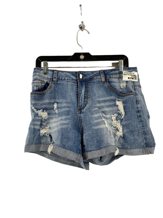 Blue Denim Shorts Clothes Mentor, Size L