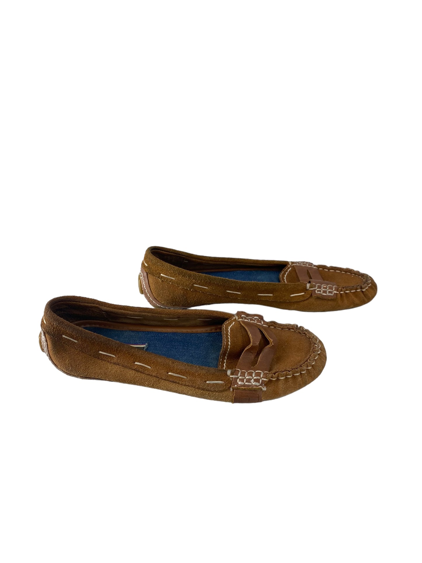 Shoes Flats By Tommy Hilfiger In Brown, Size: 6