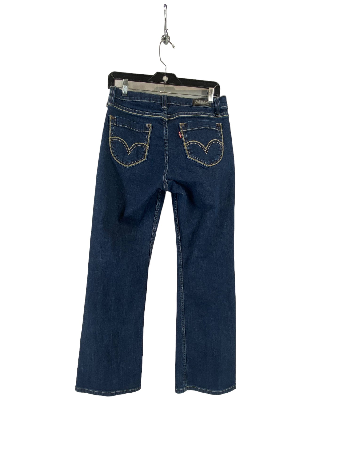 Jeans Boot Cut By Levis In Blue Denim, Size: 29