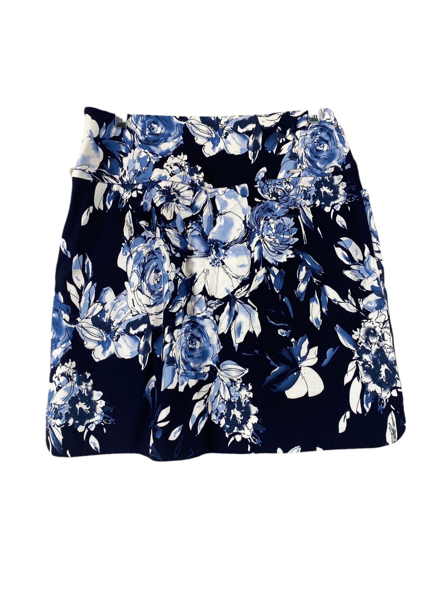 Skirt Midi By Sc & Co In Blue, Size: S