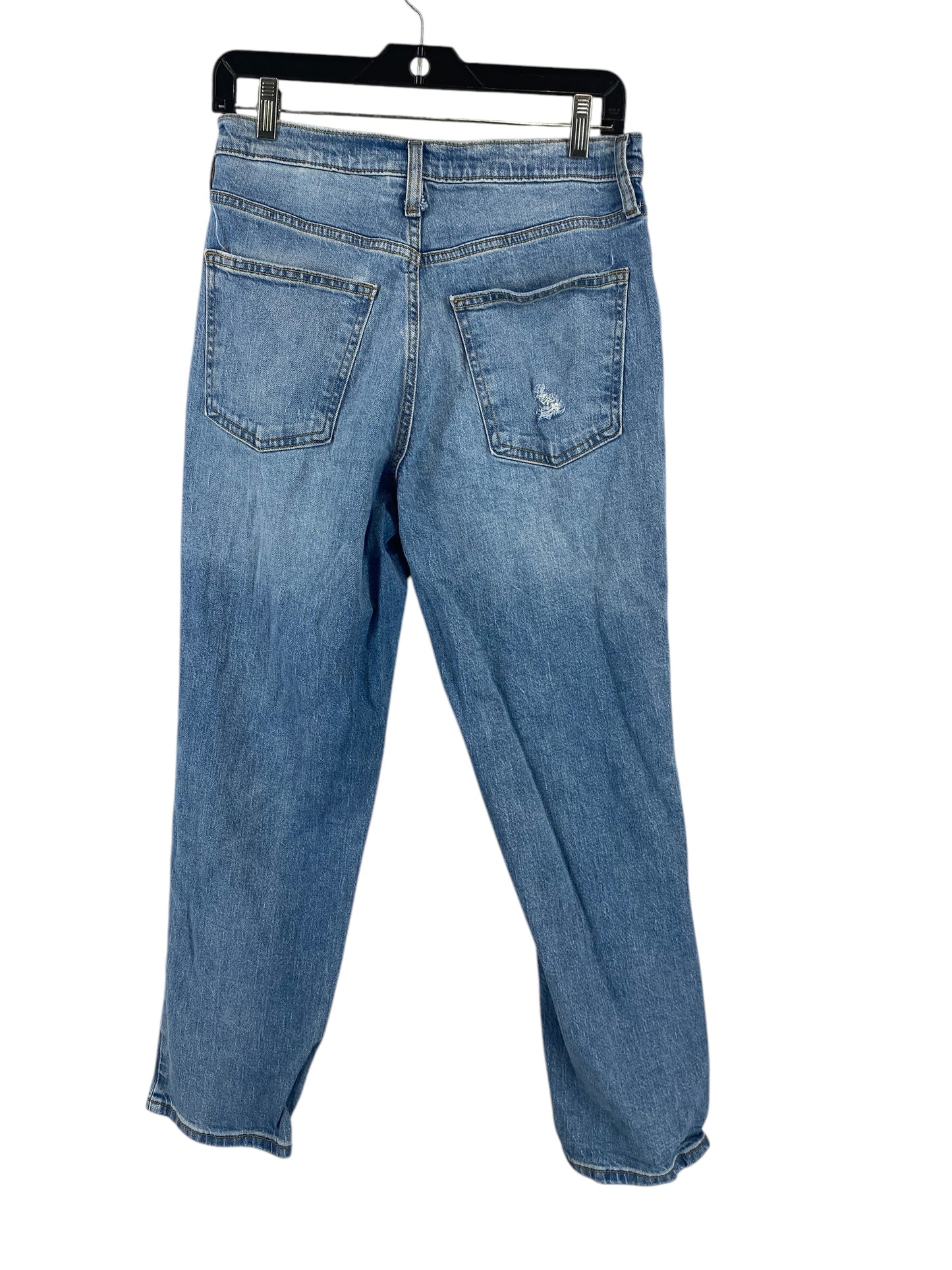 Jeans Straight By Universal Thread In Blue Denim, Size: 8