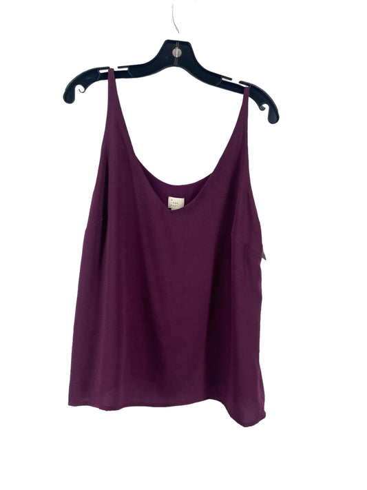 Tank Top By A New Day In Purple, Size: Large