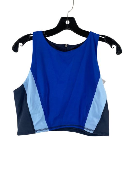 Athletic Tank Top By Clothes Mentor In Blue, Size: L