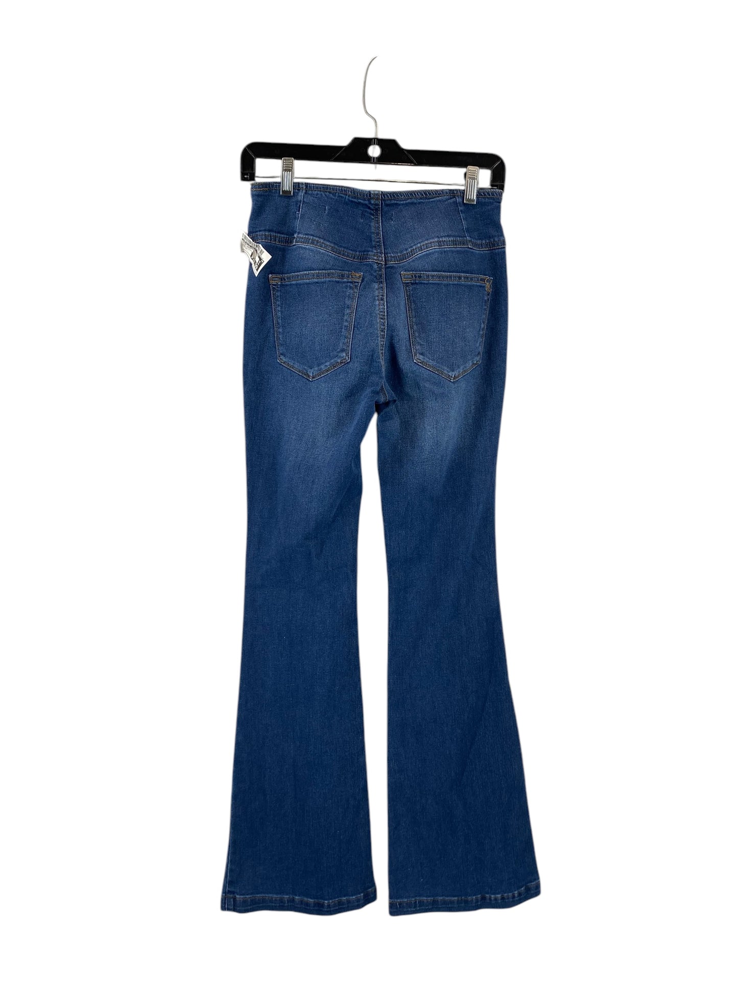 Jeans Flared By Sofia By Sofia Vergara In Blue Denim, Size: 4