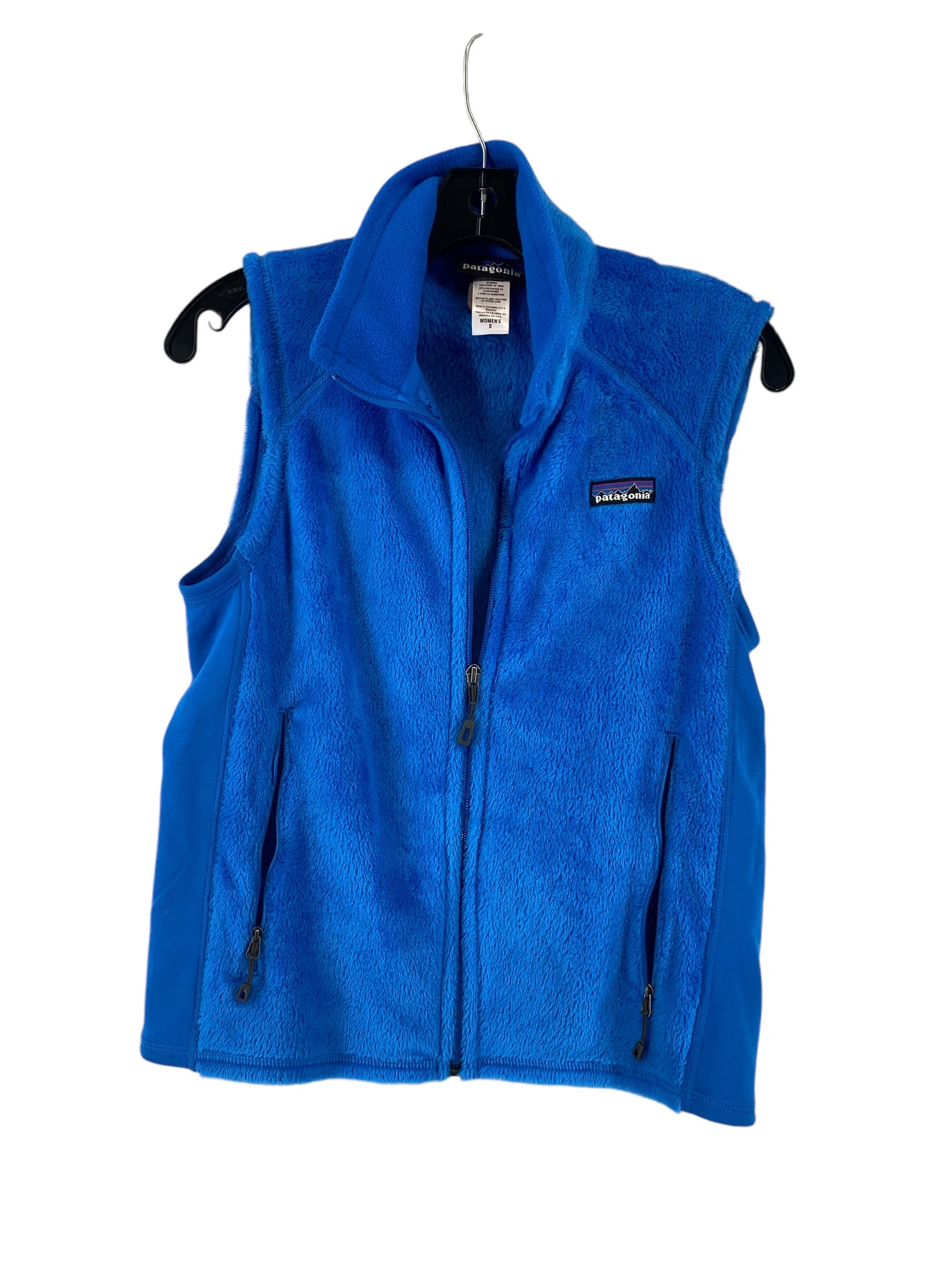 Vest Faux Fur & Sherpa By Patagonia In Blue, Size: S