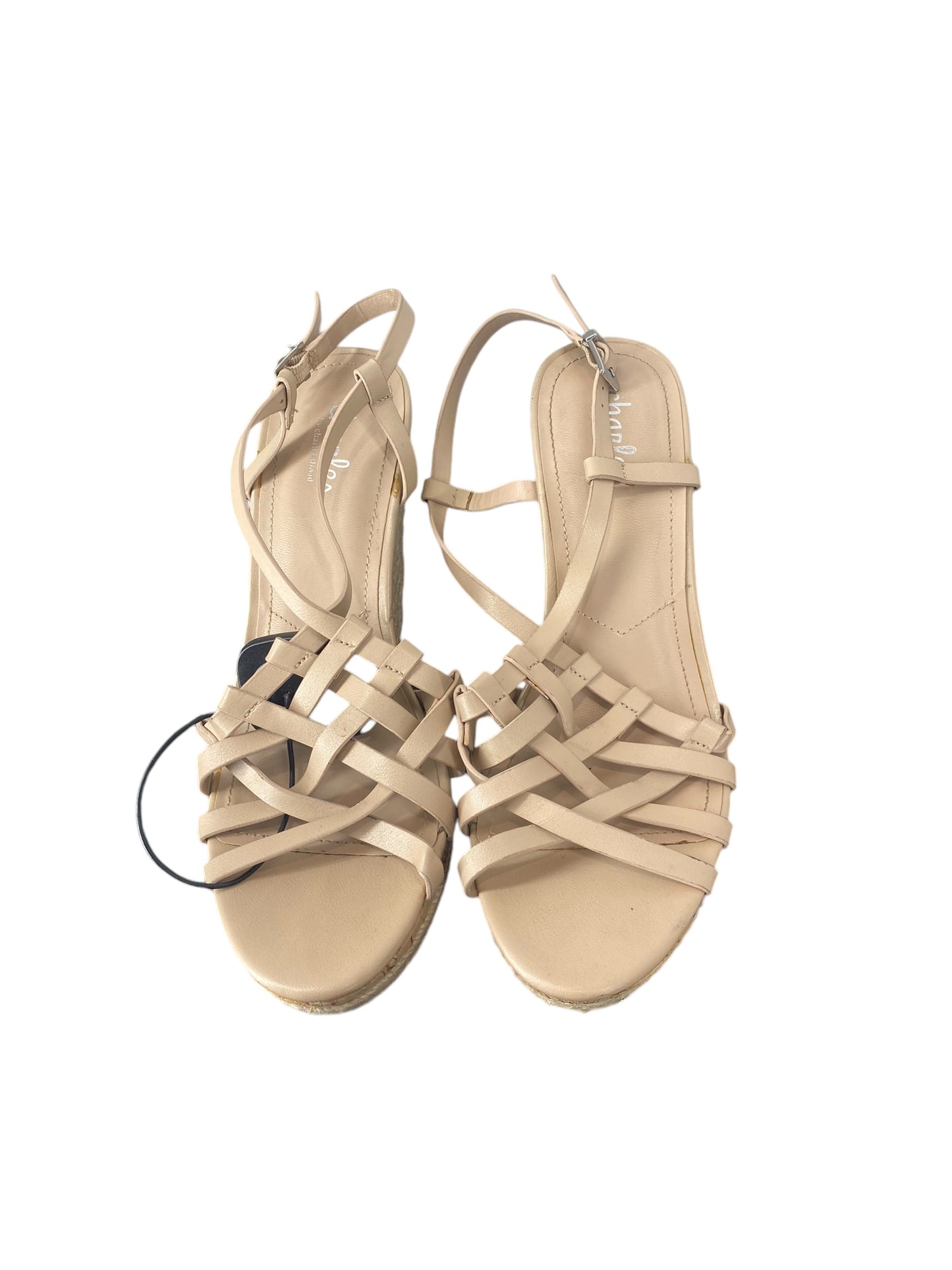 Shoes Heels Wedge By Charles By Charles David In Tan, Size: 8