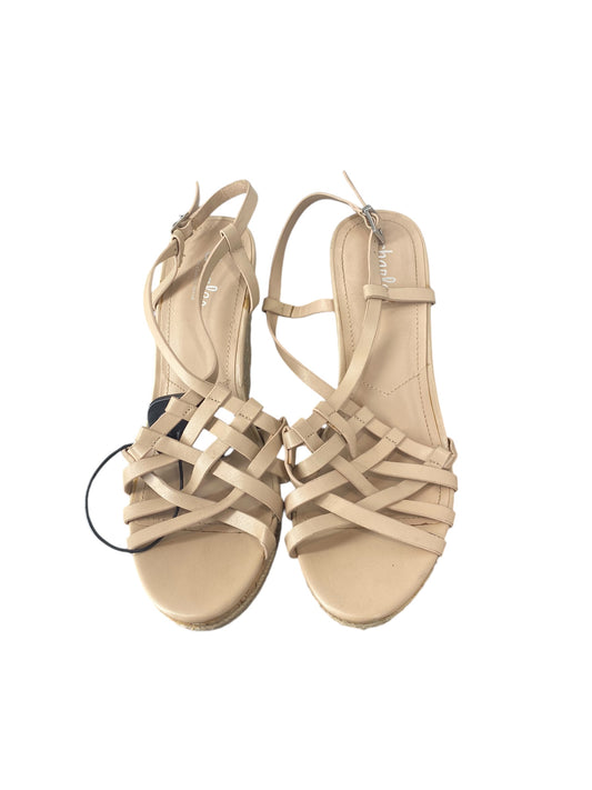 Shoes Heels Wedge By Charles By Charles David In Tan, Size: 8