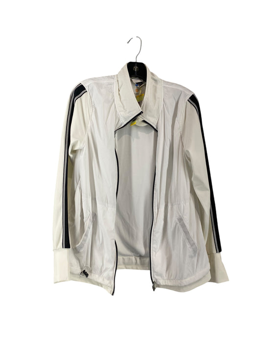 Jacket Windbreaker By Tangerine In White, Size: M