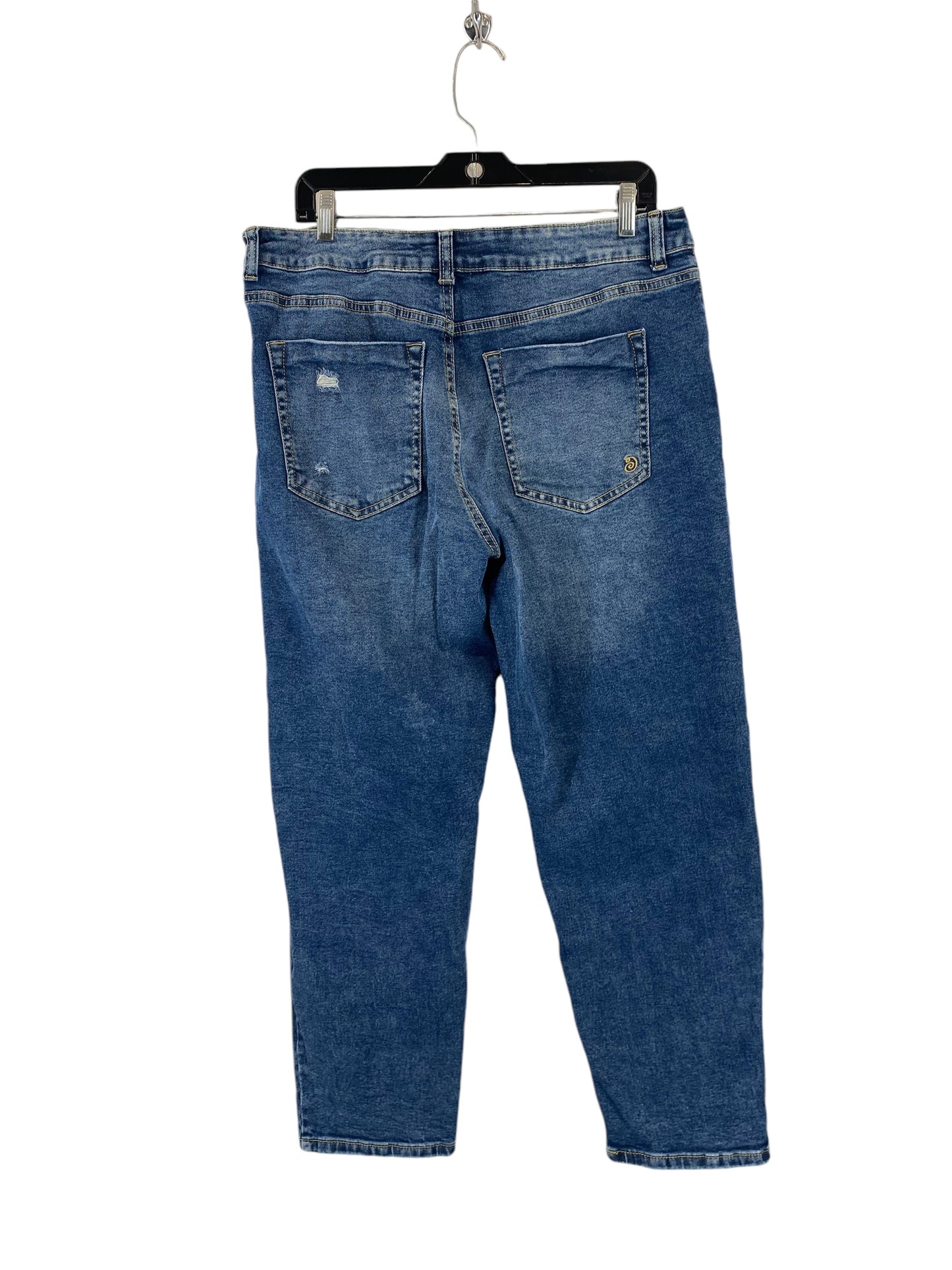 Jeans Straight By Indigo Rein In Blue Denim, Size: 12