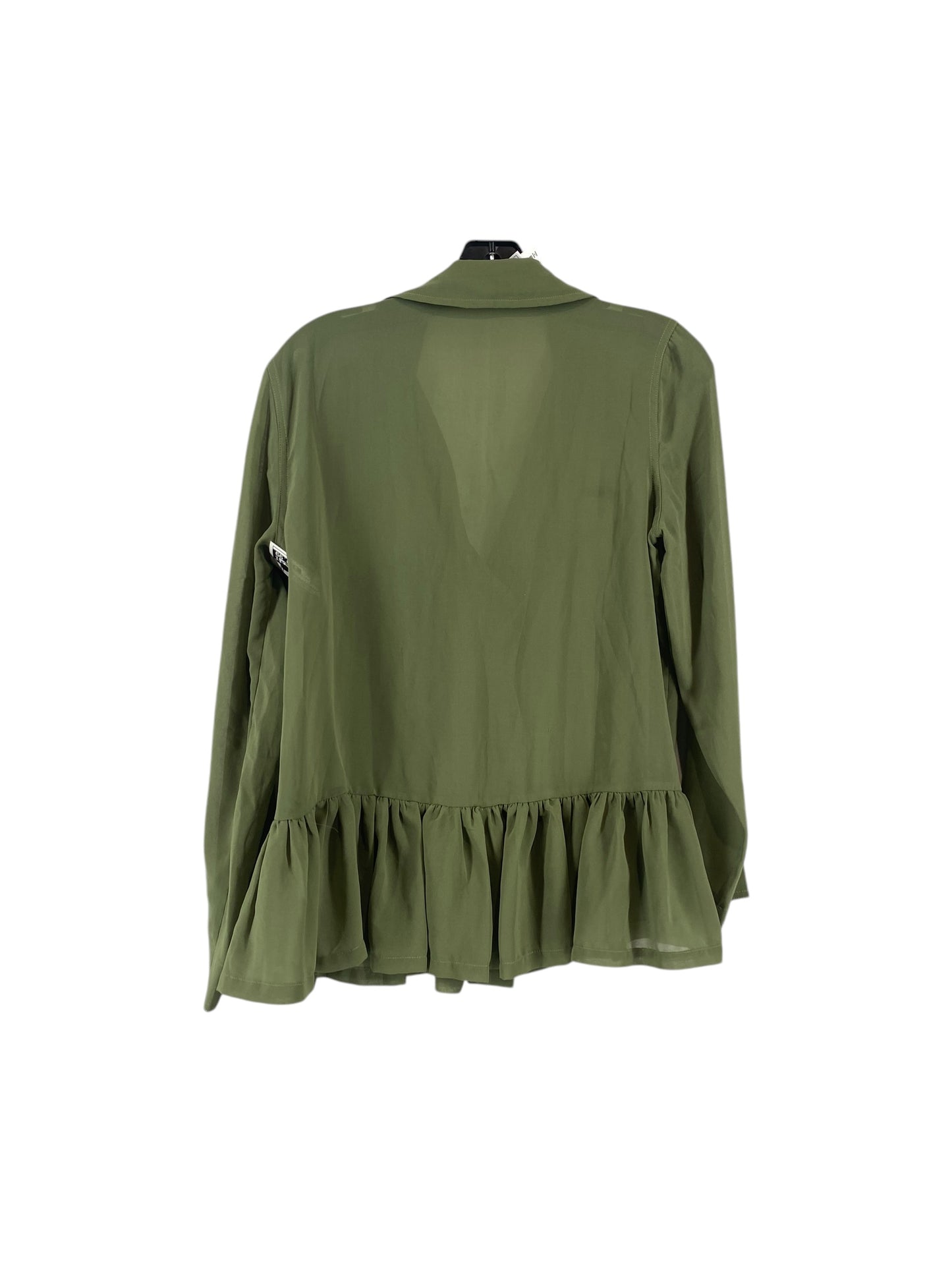 Top Long Sleeve By Clothes Mentor In Green, Size: M