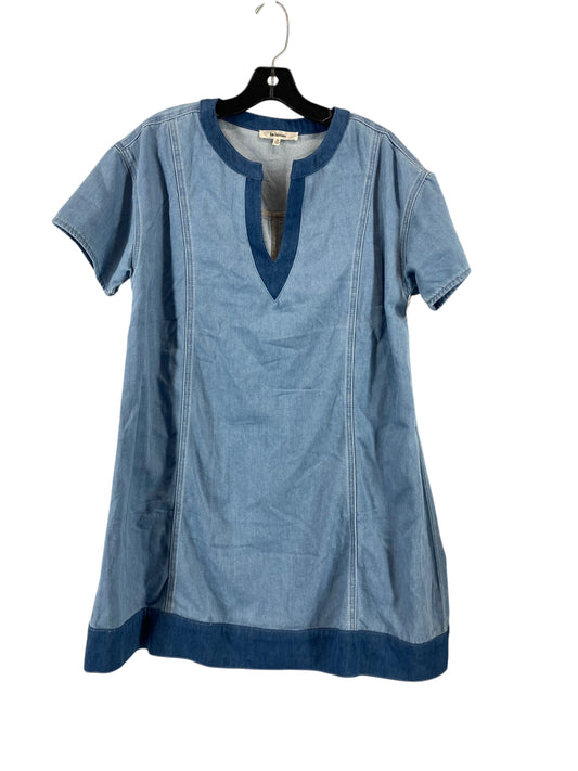 Dress Casual Short By Clothes Mentor In Blue Denim, Size: M