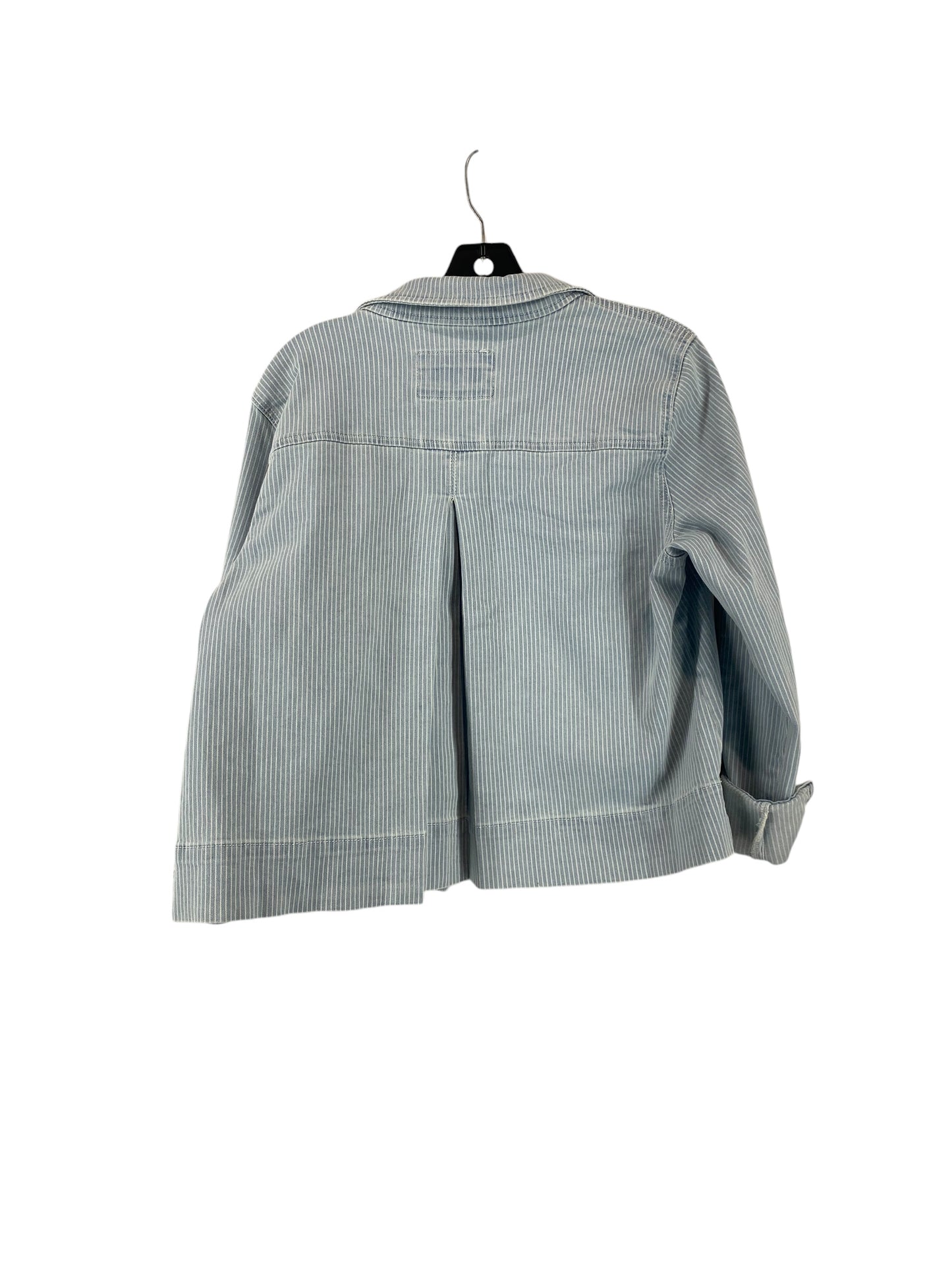 Jacket Denim By Loft In Blue Denim, Size: S